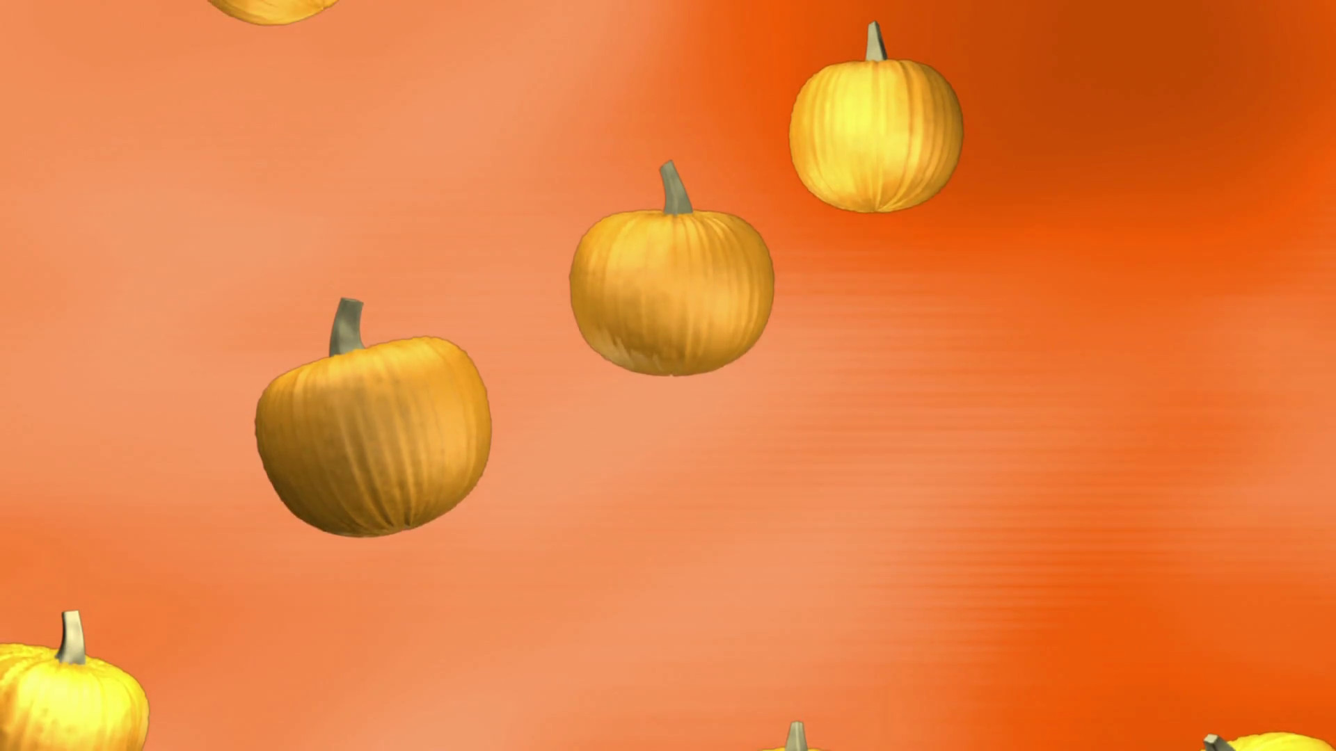 1920x1080 Subtle orange background with falling pumpkins loop Motion Background -  VideoBlocks