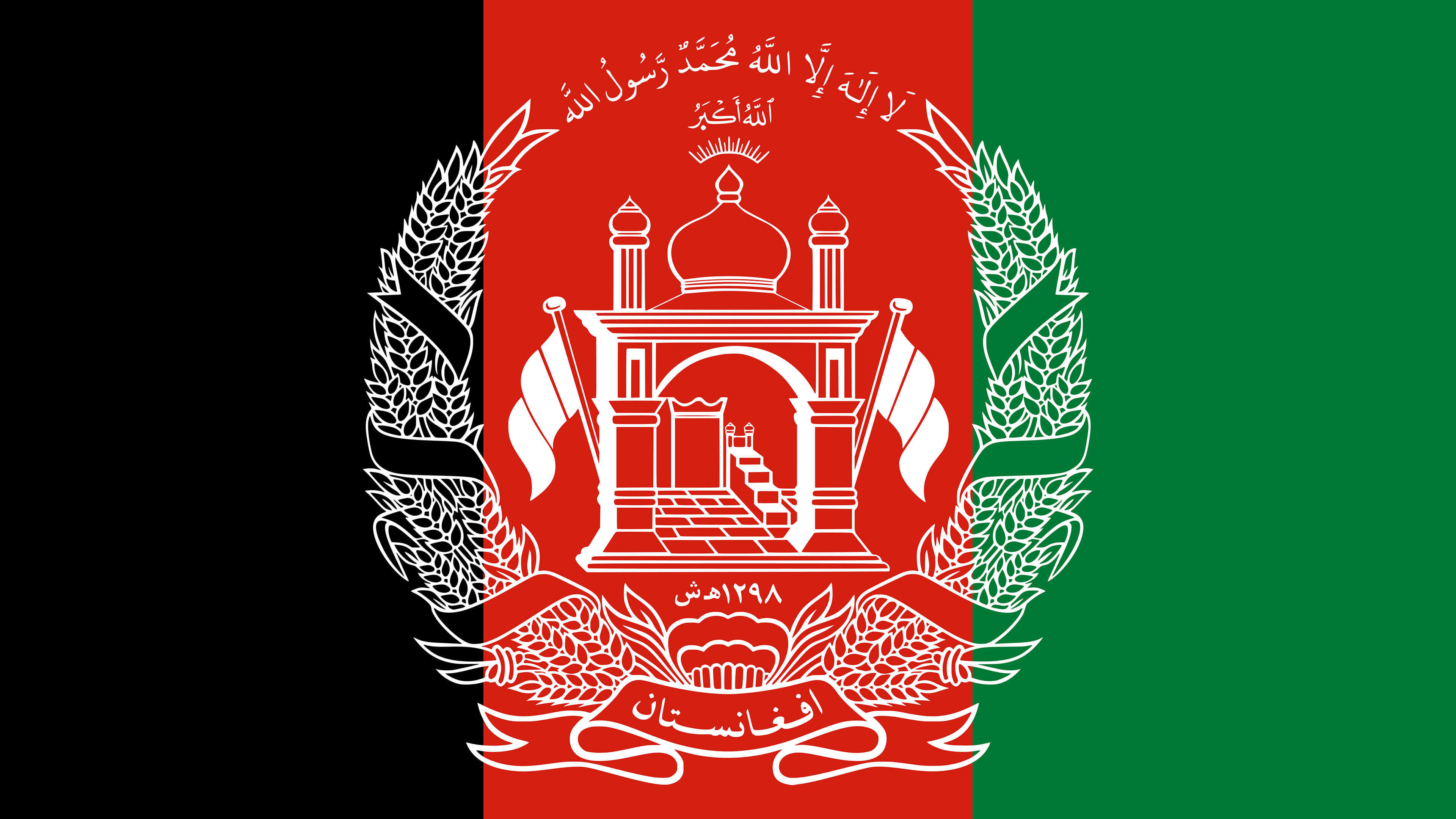 3840x2160 afghanistan flag uhd 4k wallpaper