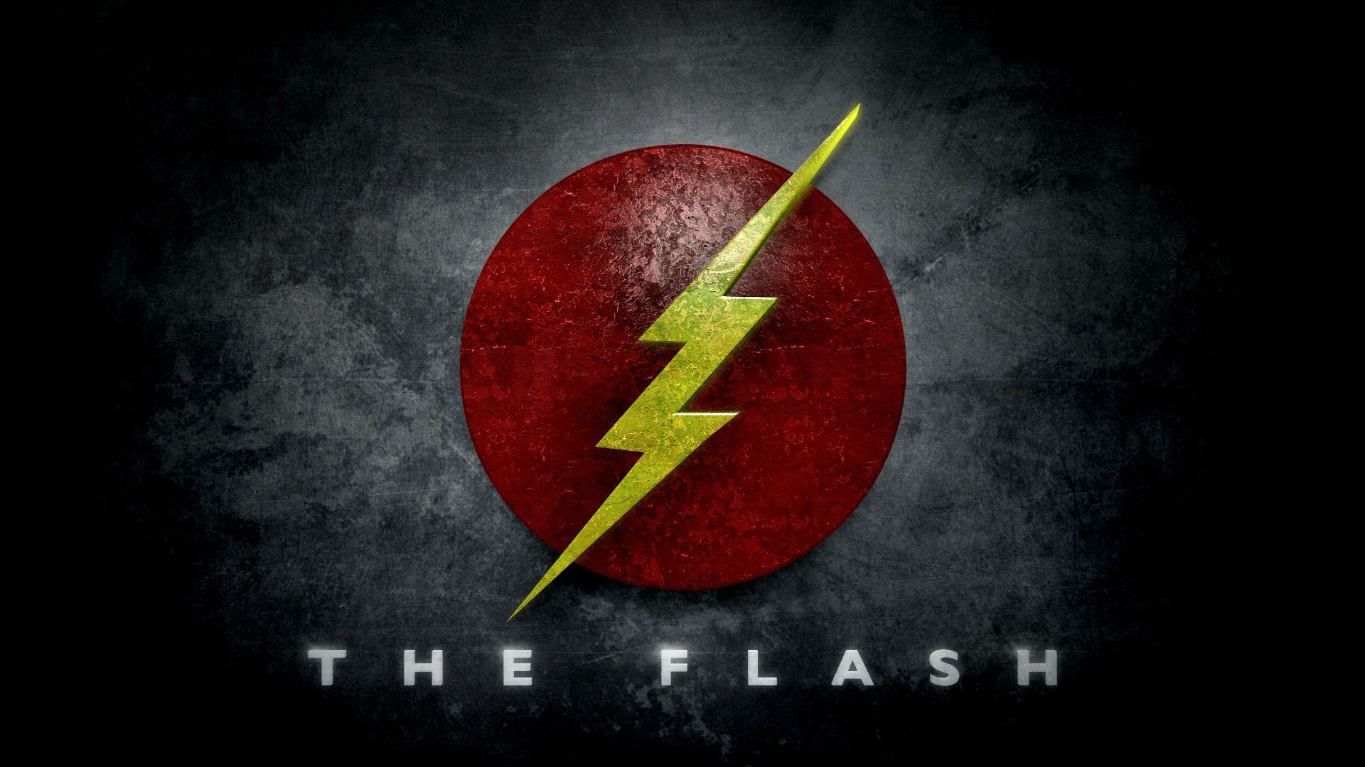1920x1080 The Flash logo for desktop
