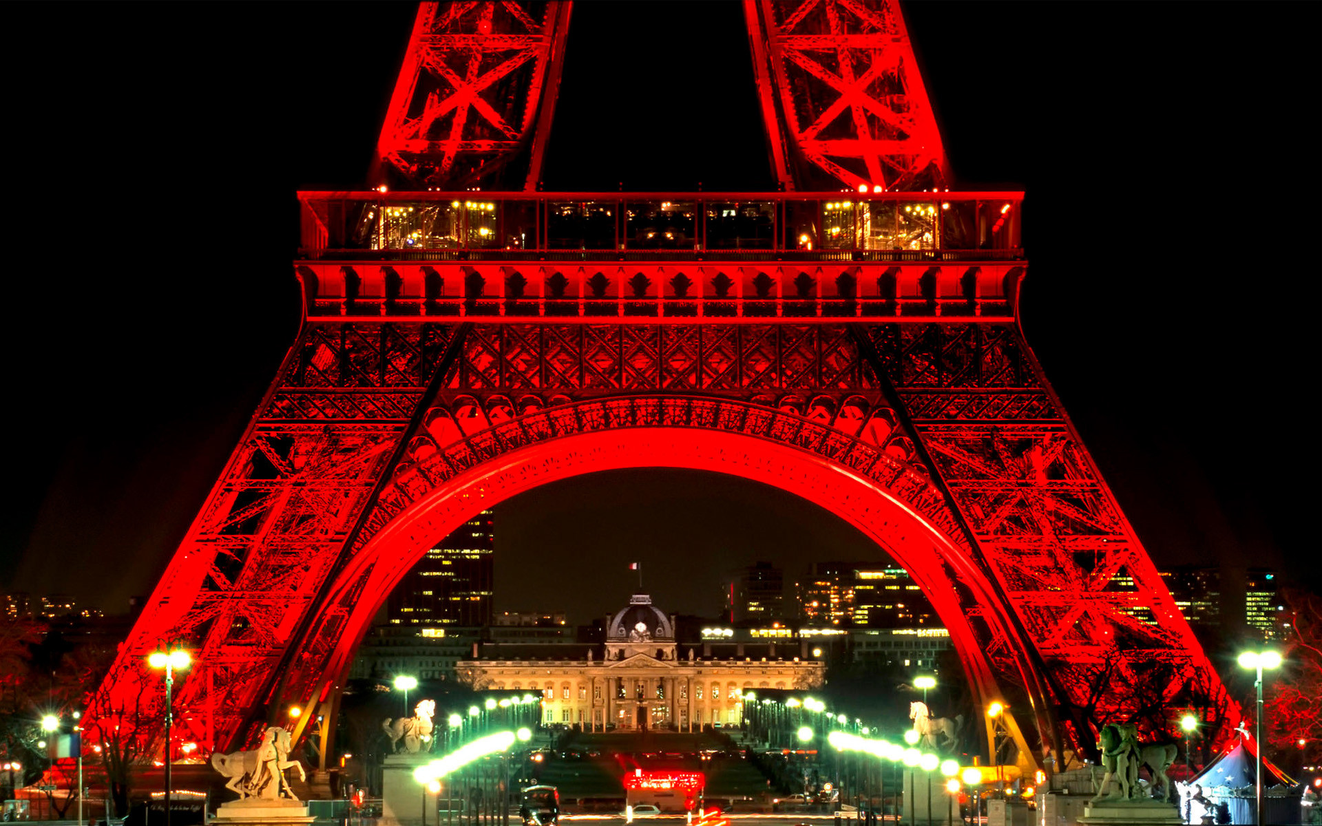 1920x1200 Eiffel Tower at Night