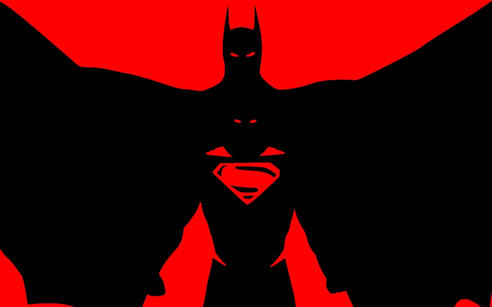1920x1200 superman wallpaper black and red
