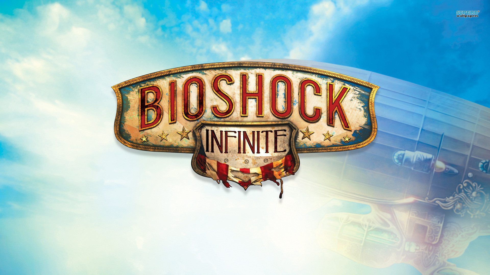 1920x1080 Bioshock Infinite Logo Wallpaper