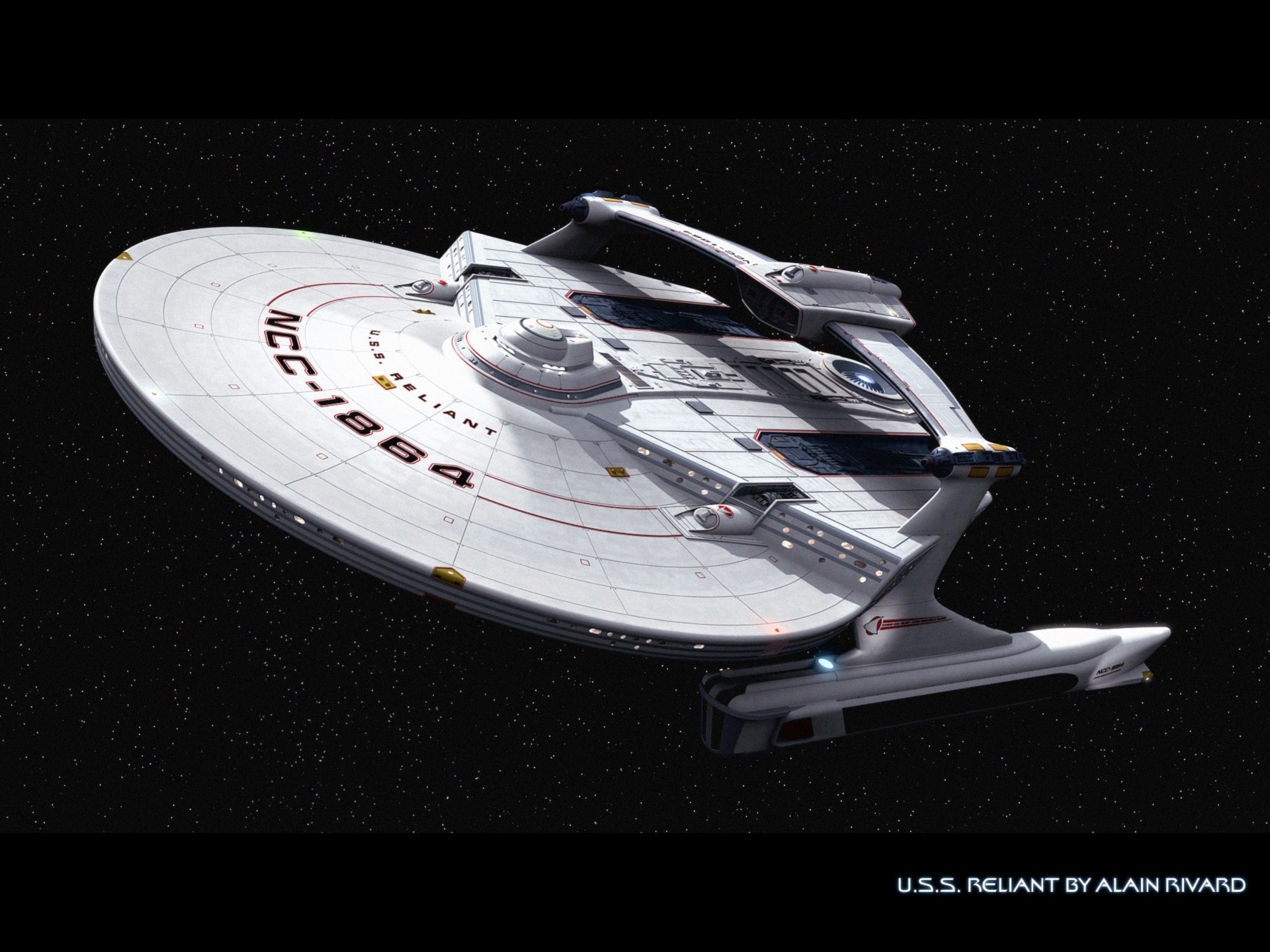 1920x1440 Star Trek U.S.S. Reliant, awesome wallpaper. Here is the source link.