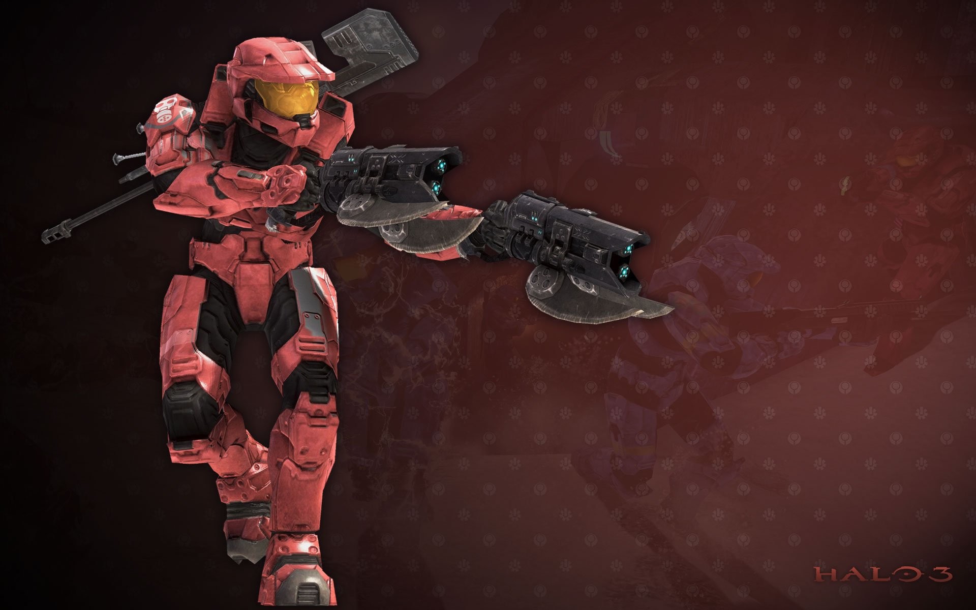 1920x1200 Halo Red Spartan