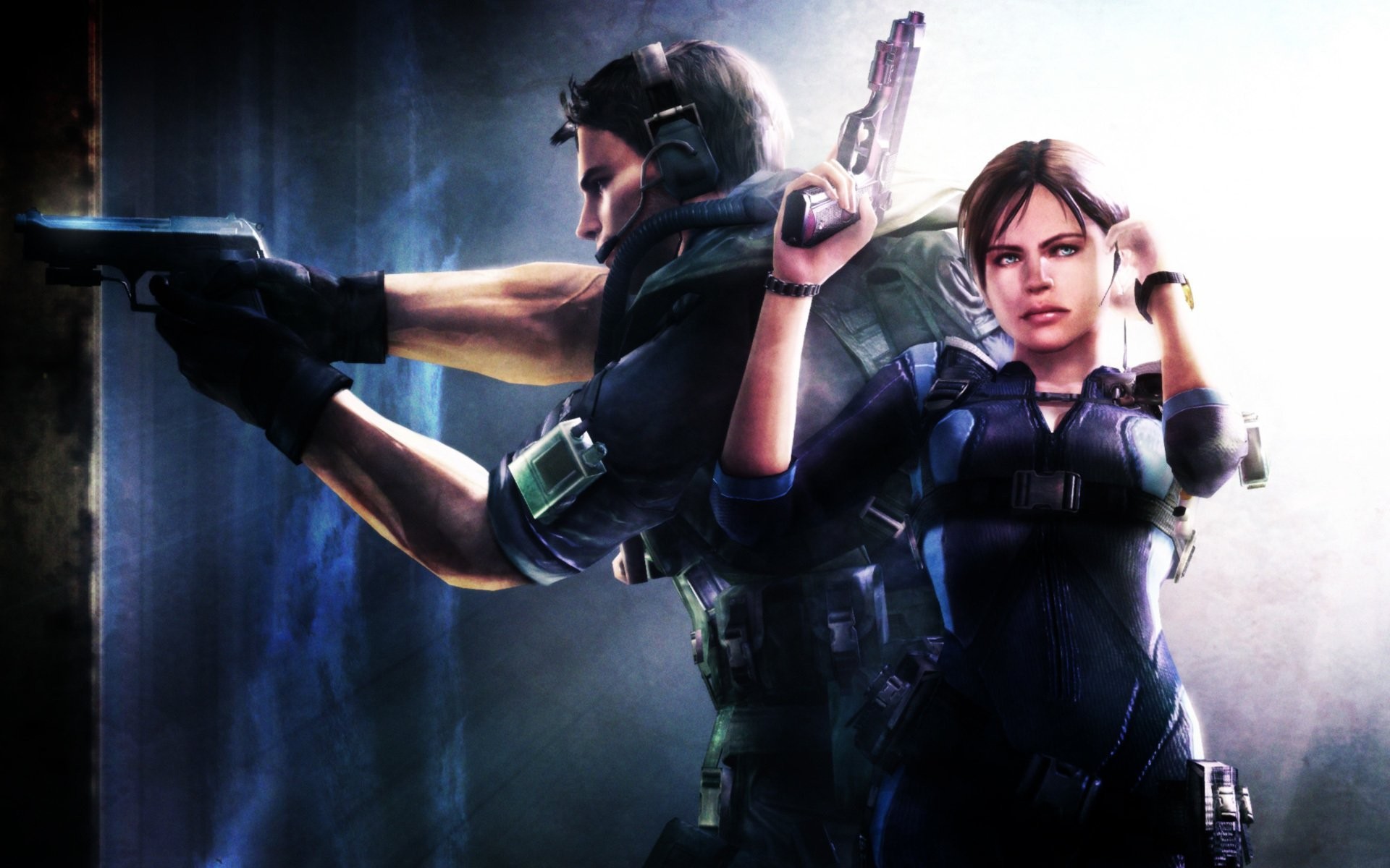 1920x1200 Jill Valentine Resident Evil 5 - WallDevil I worked off another RE themed  wallpaper to make this one of my .