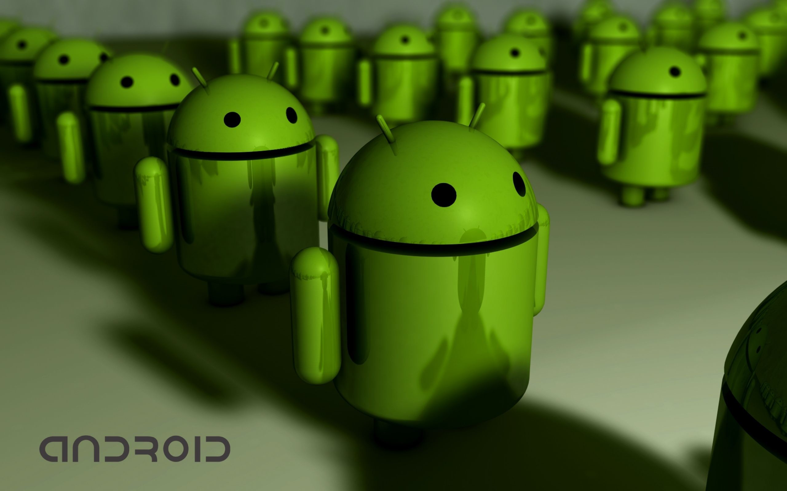 2560x1600 Android Robot Wallpaper
