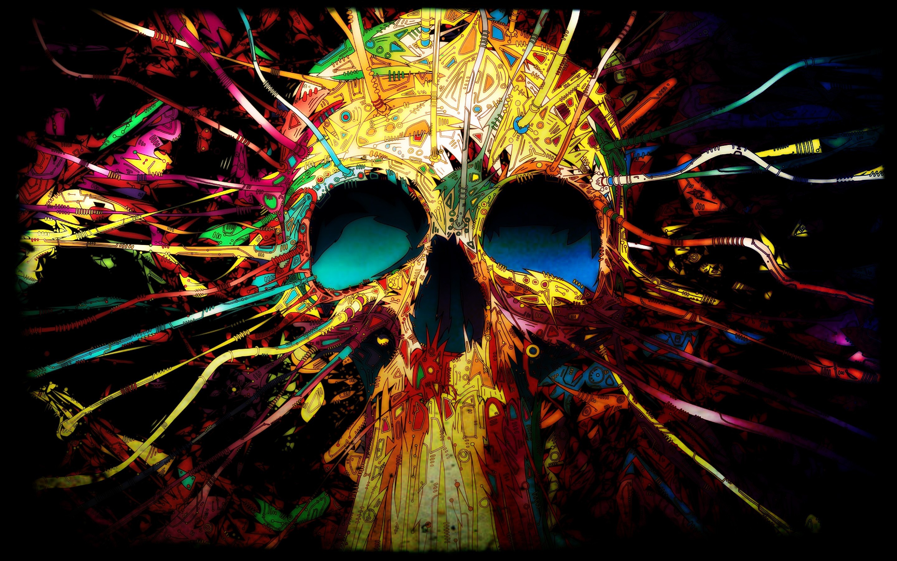2880x1800  Colorful Skull Wallpapers Photo Free Download Wallpapers  Background  px 6.76 MB 3d & abstract Other