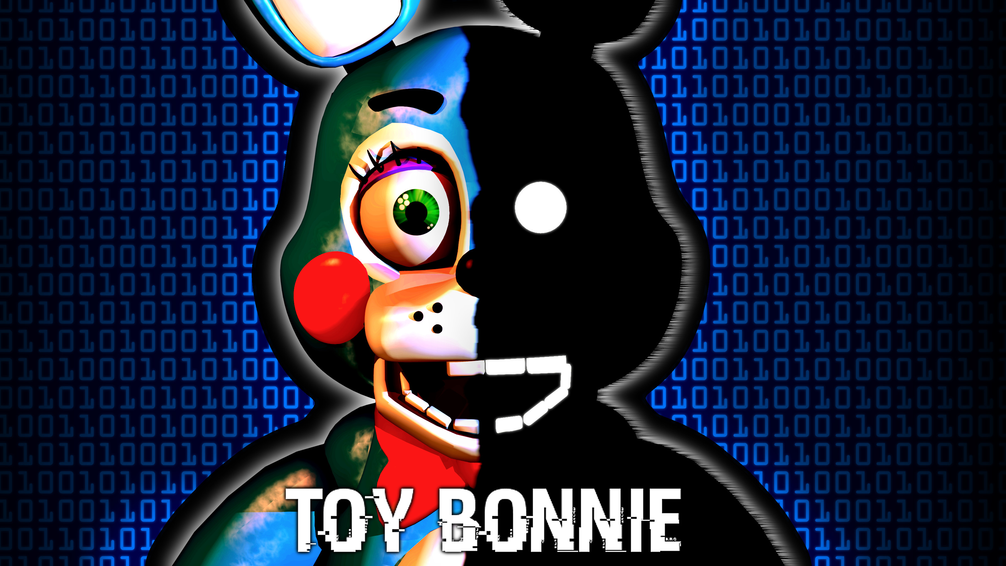 3200x1800 Toy Bonnie Wallpaper [HD] by TickTockGJ