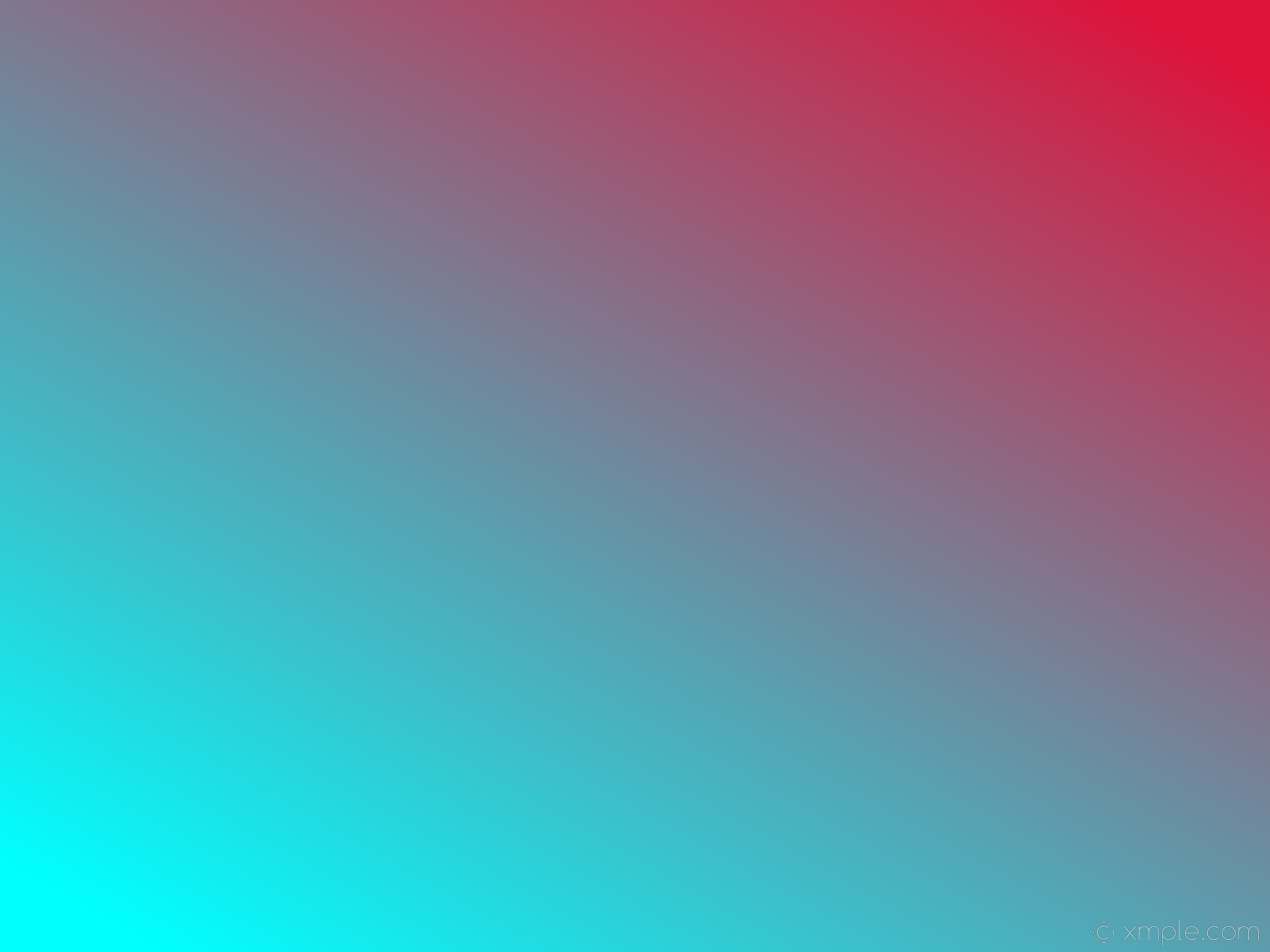 2732x2048 wallpaper blue linear gradient red aqua cyan crimson #00ffff #dc143c 225Â°