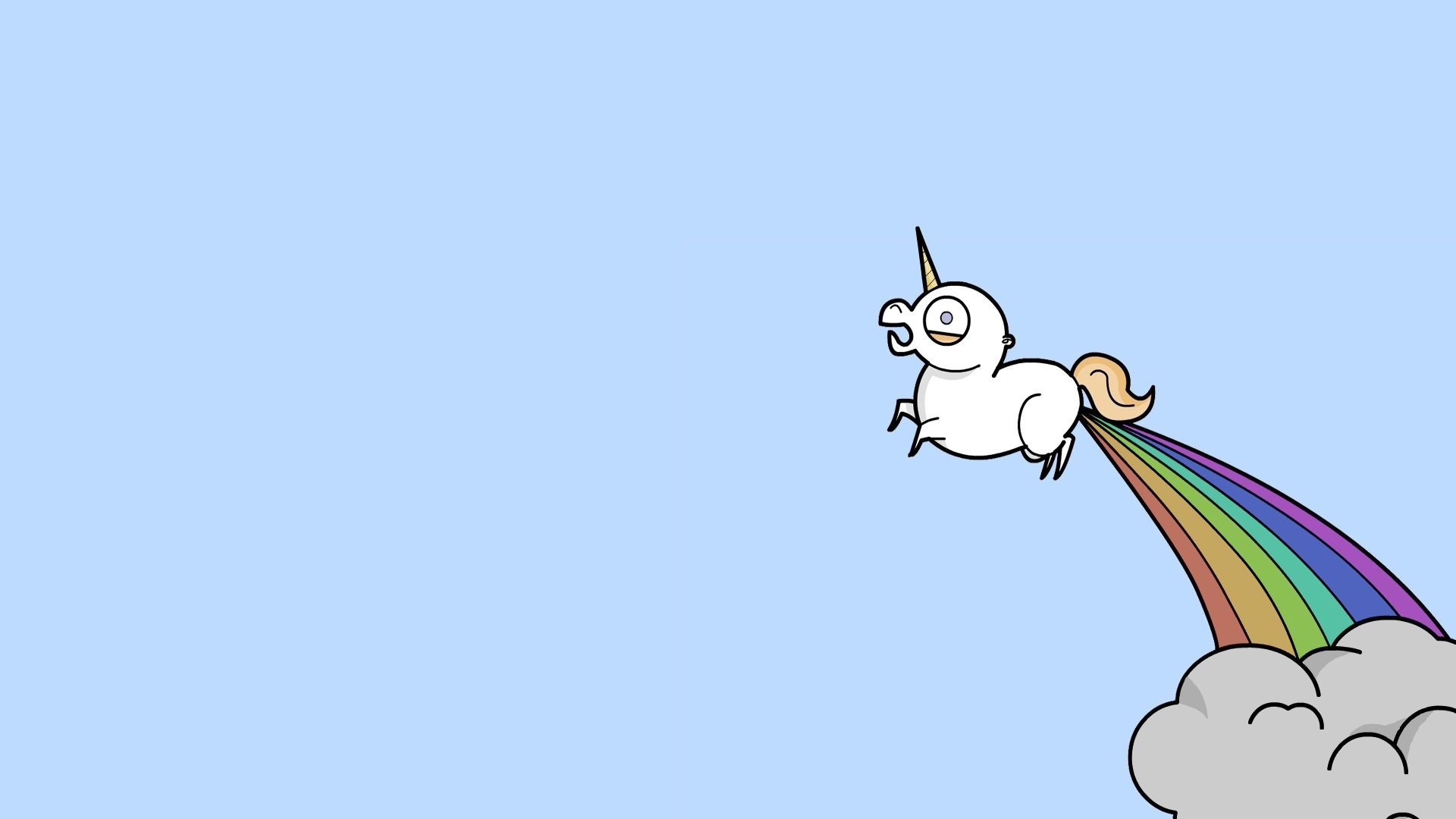 1920x1080 Lovely Unicorn - Wallpaper, High Definition, High Quality, Widescreen