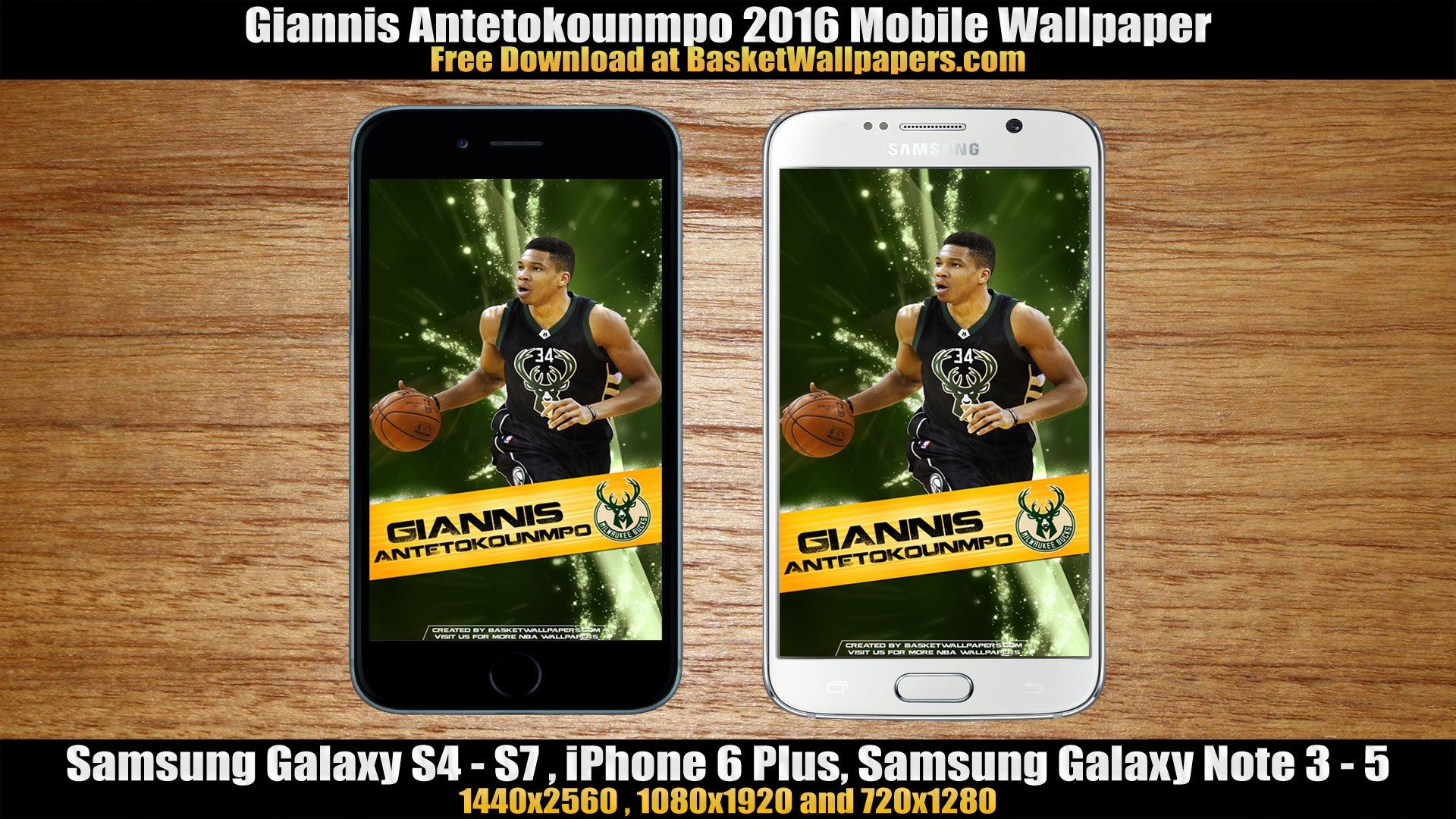1920x1080 Giannis Antetokounmpo Milwaukee Bucks 2016 Mobile Wallpaper