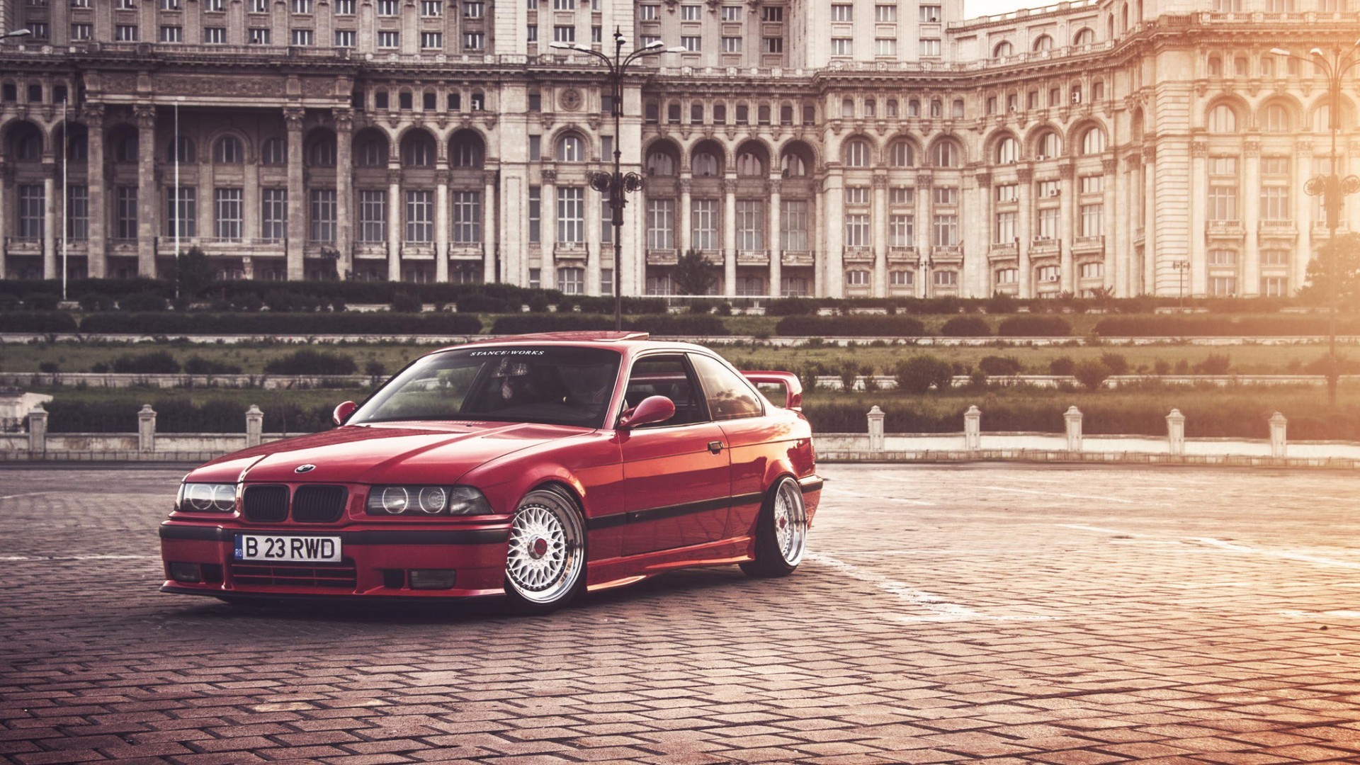 1920x1080 Bucharest, BMW E36, Stance Wallpapers HD / Desktop and Mobile Backgrounds