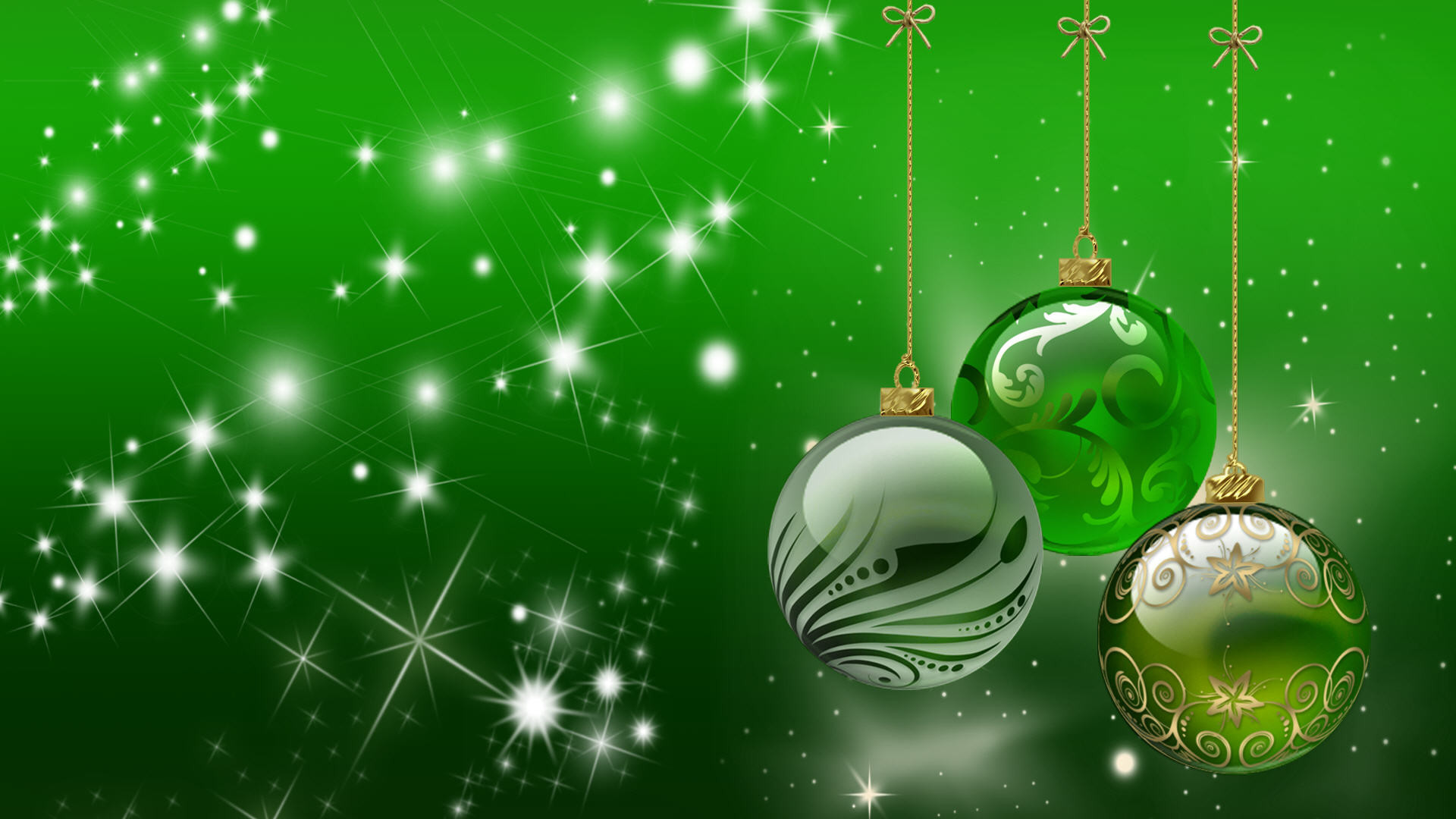 1920x1080 Green Holiday Backgrounds 18367