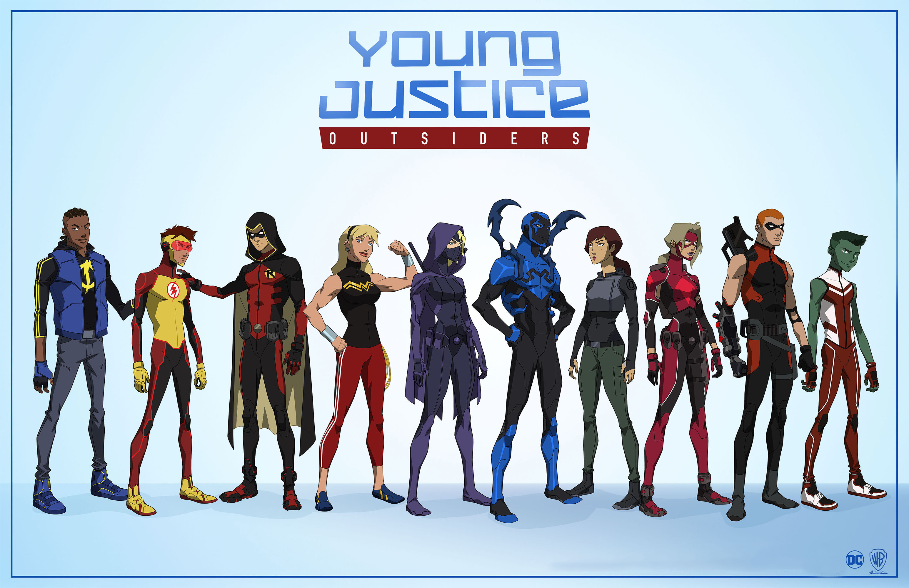 3091x2000 Young Justice Outsiders 2017