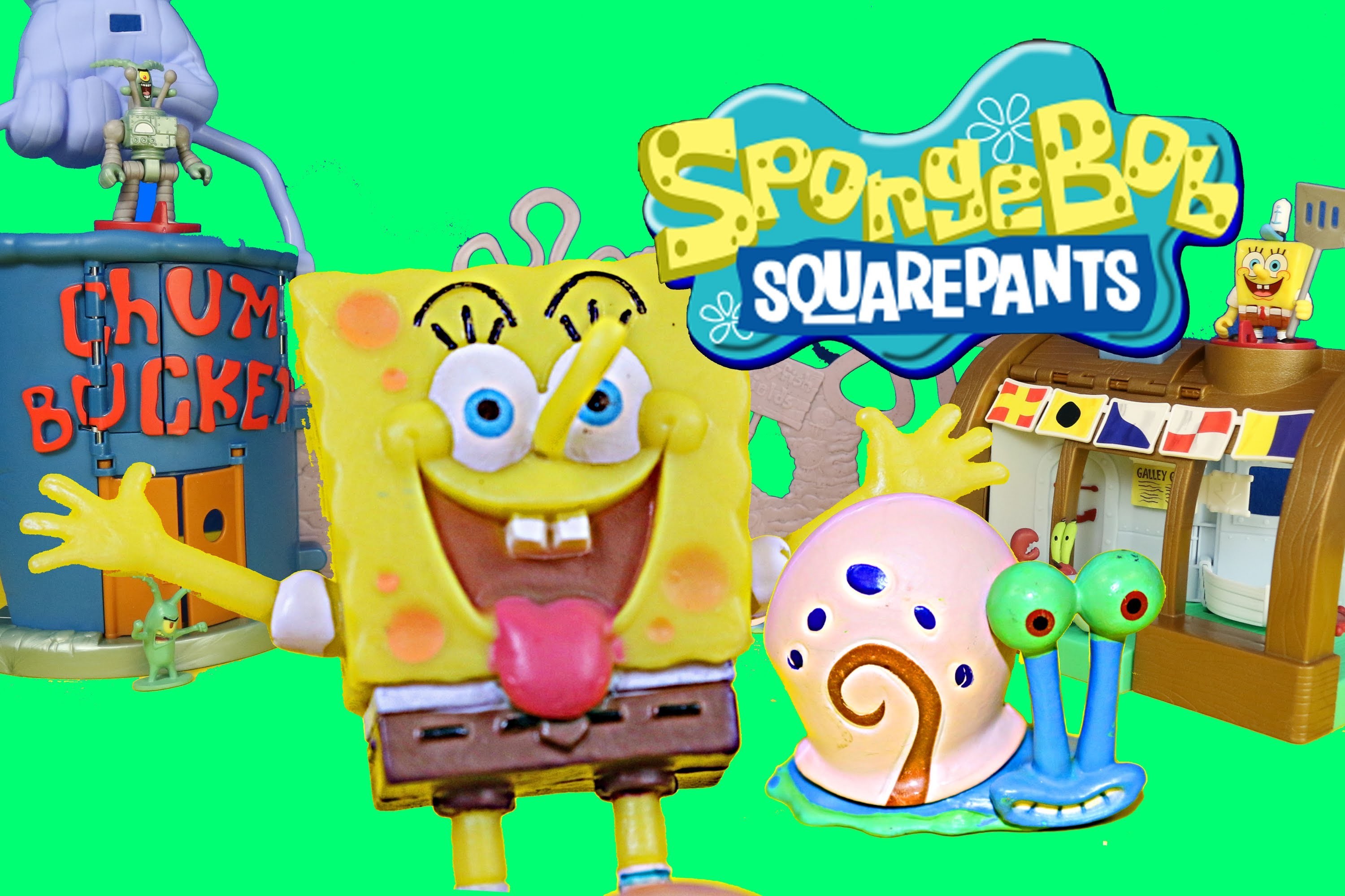 3000x2000 Spongebob Squarepants Krusty Krab Playset Imaginext Chum Bucket Gary,  Patrick, Mr Crab DisneyCarToys - YouTube
