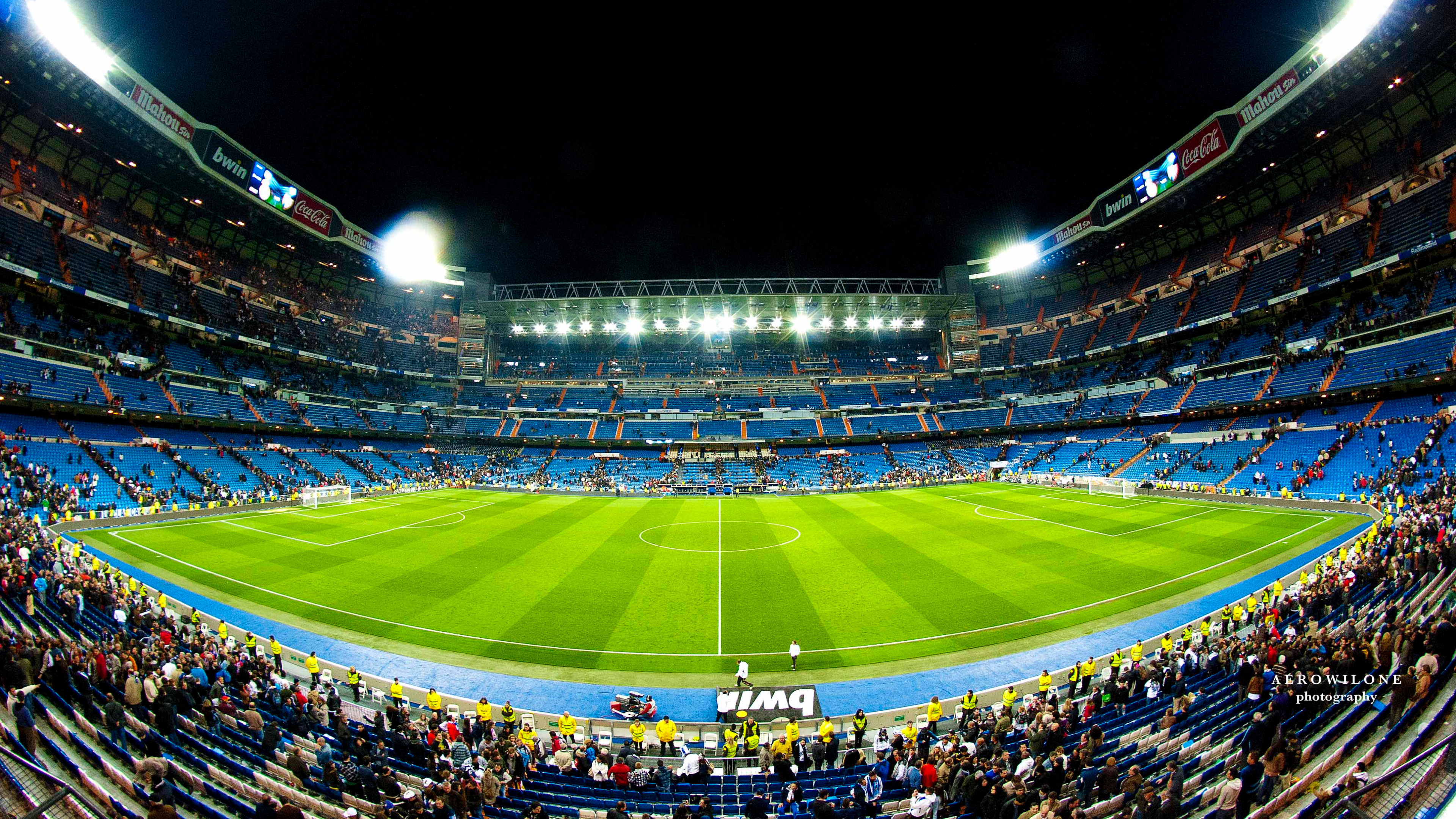 3840x2160 Santiago Bernabeu Real Madrid Stadium Wallpaper.