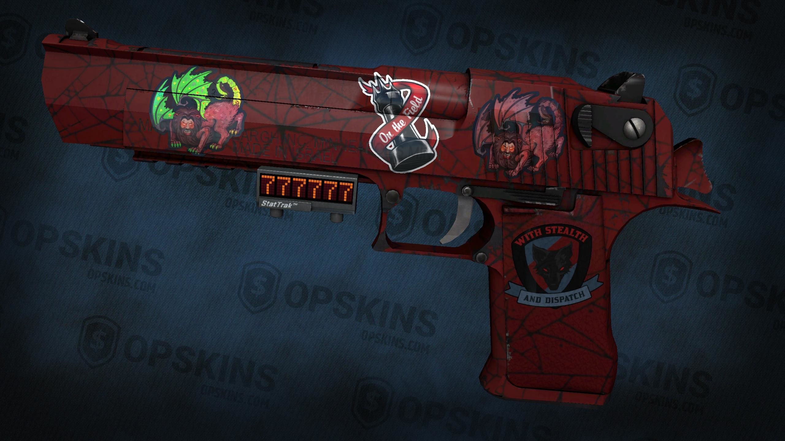 2560x1440 This amazing desert eagle skin is only 25 $! Market price is 20$ and this  stickers worth 60$. I dont use paypal, bitcoin or ops. only. Pm me