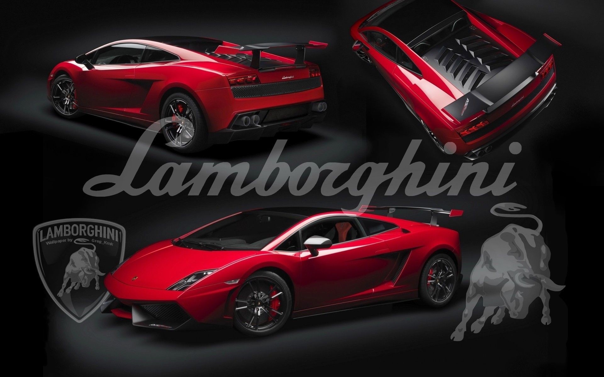 1920x1200 Red Lamborghini Gallardo Super Pic on Night 28 Lamborghini Aventador LP  700-4 HD Wallpapers | Backgrounds .