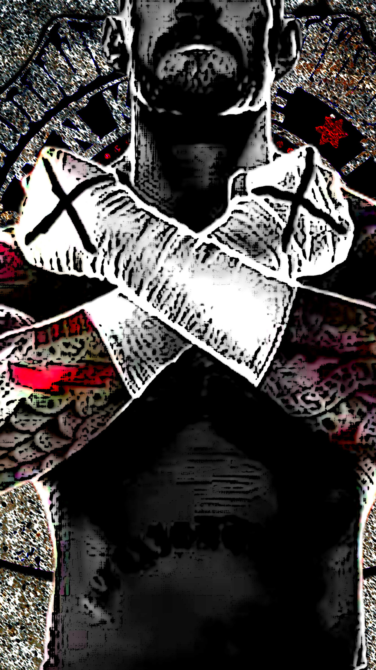 1242x2208 WWE Punk iPhone 3Wallpapers Parallax Les 3 Wallpapers iPhone du jour .