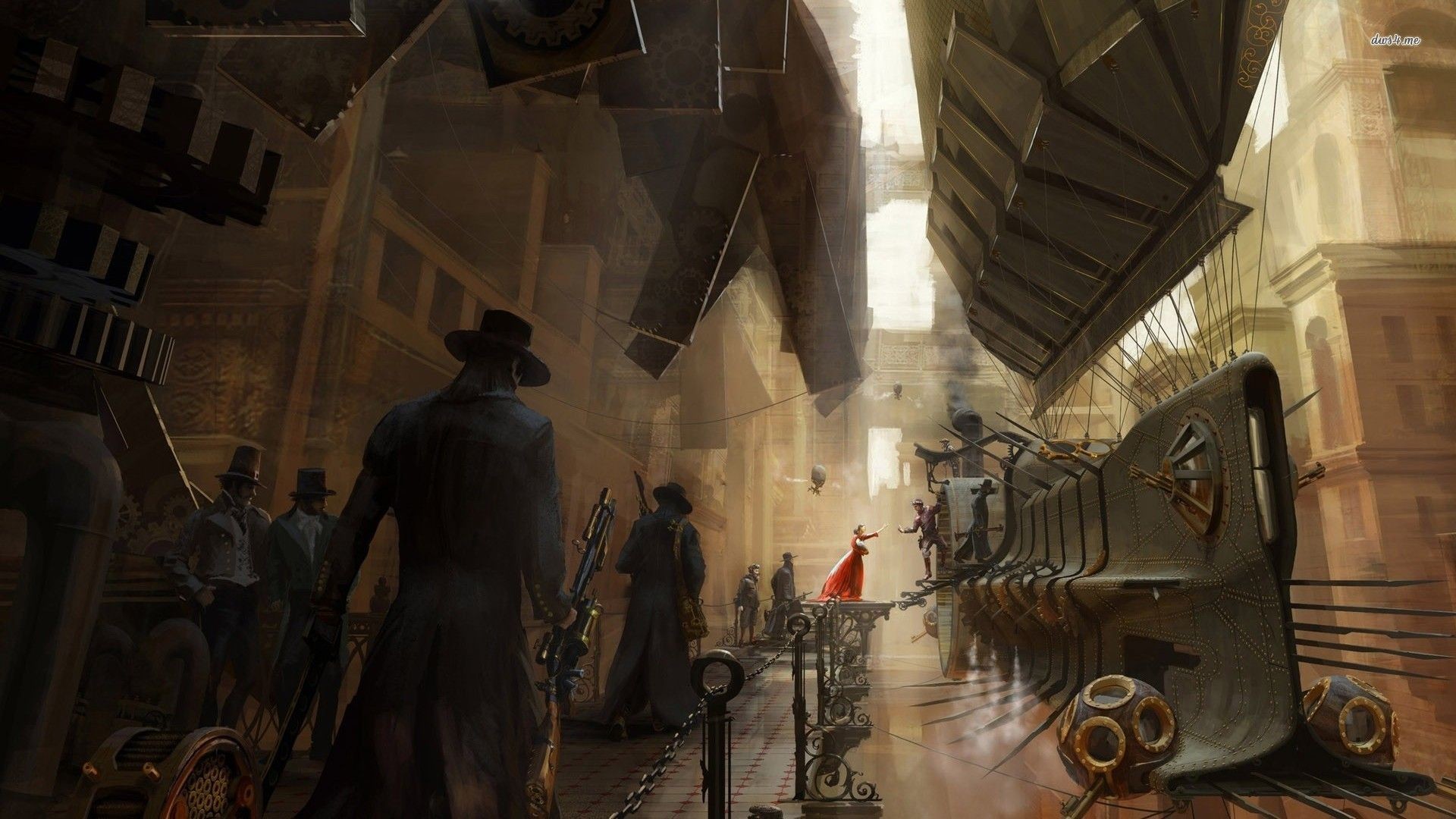 1920x1080 Steampunk Wallpapers  #7401