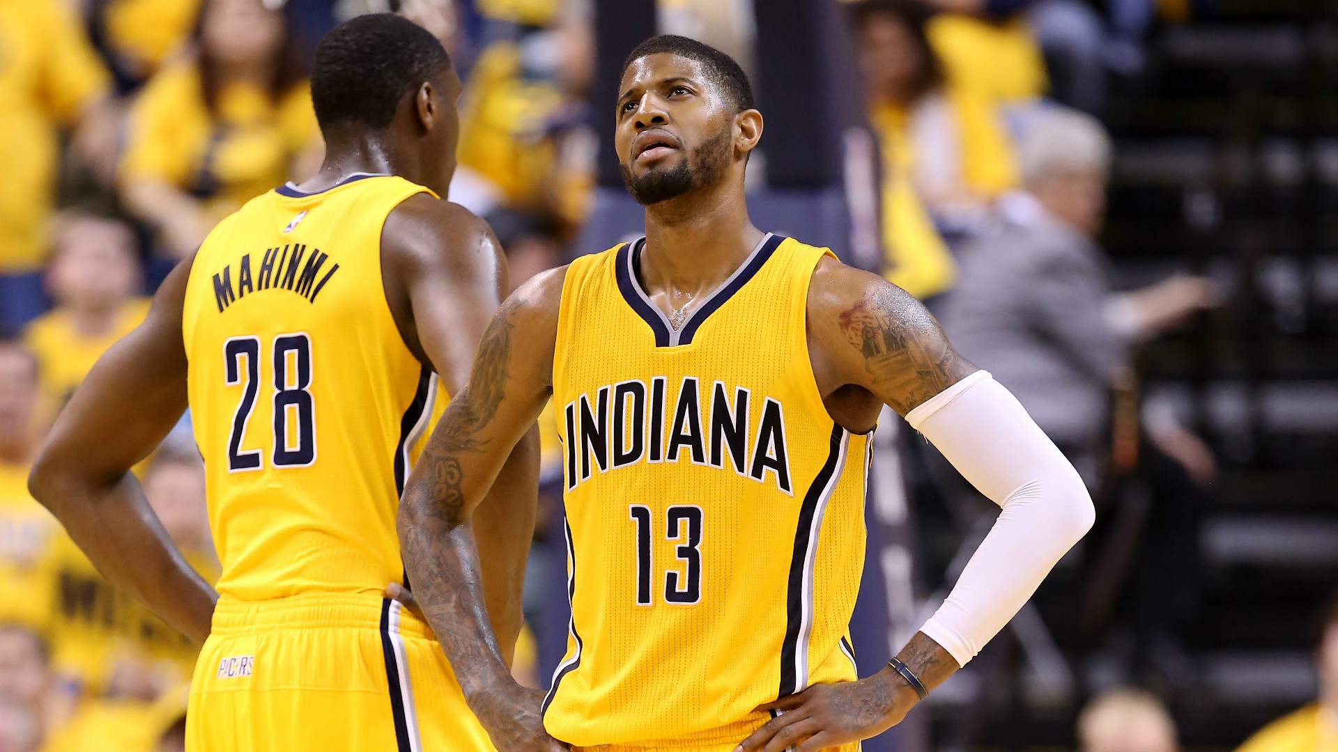 1920x1080 “We'll consider everything,” Vogel said. “I don't know what our lineup will  look like the next game.” Paul George ...