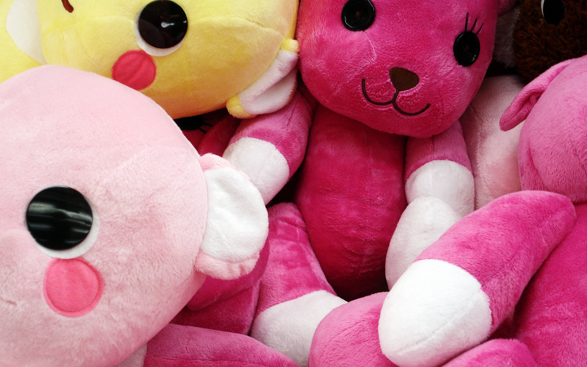 1920x1200 Cute pink teddy bear wallpapers for mobile - photo#19