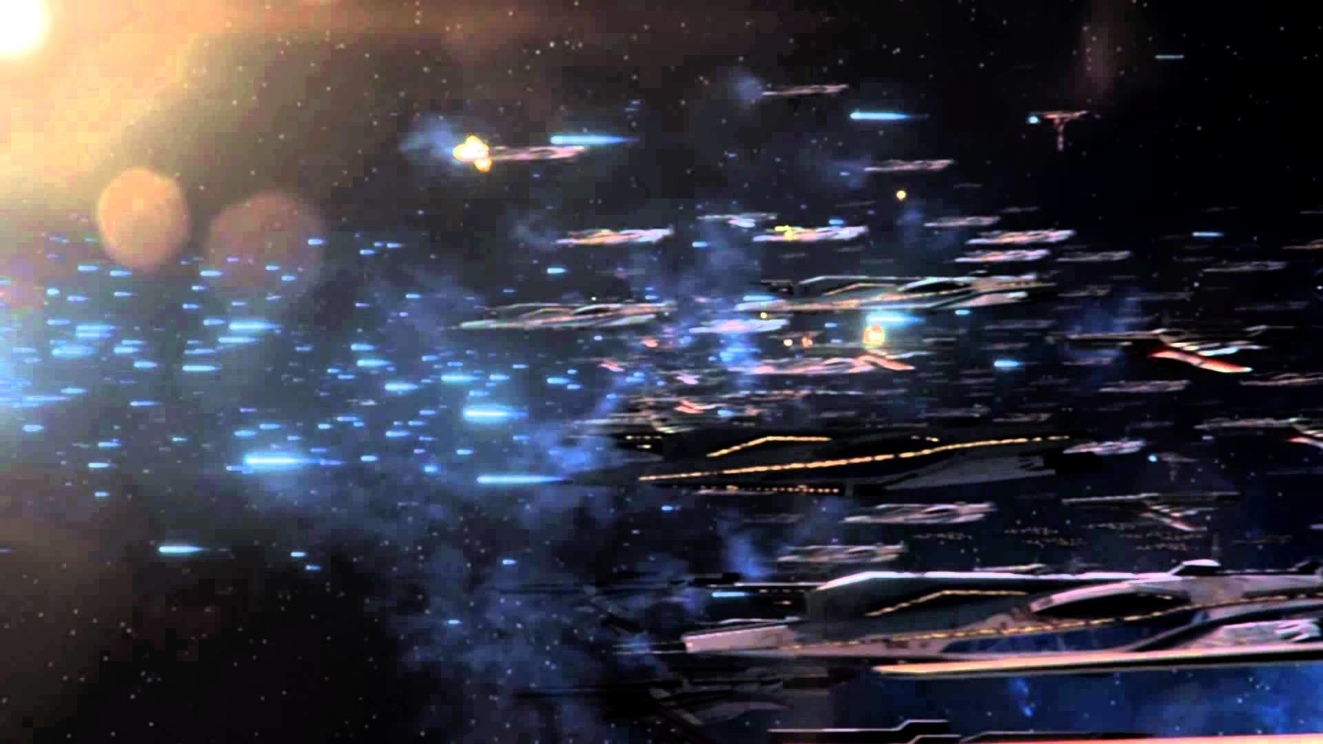 1920x1080 Mass Effect 3 - Space Battles [Blow me Away]