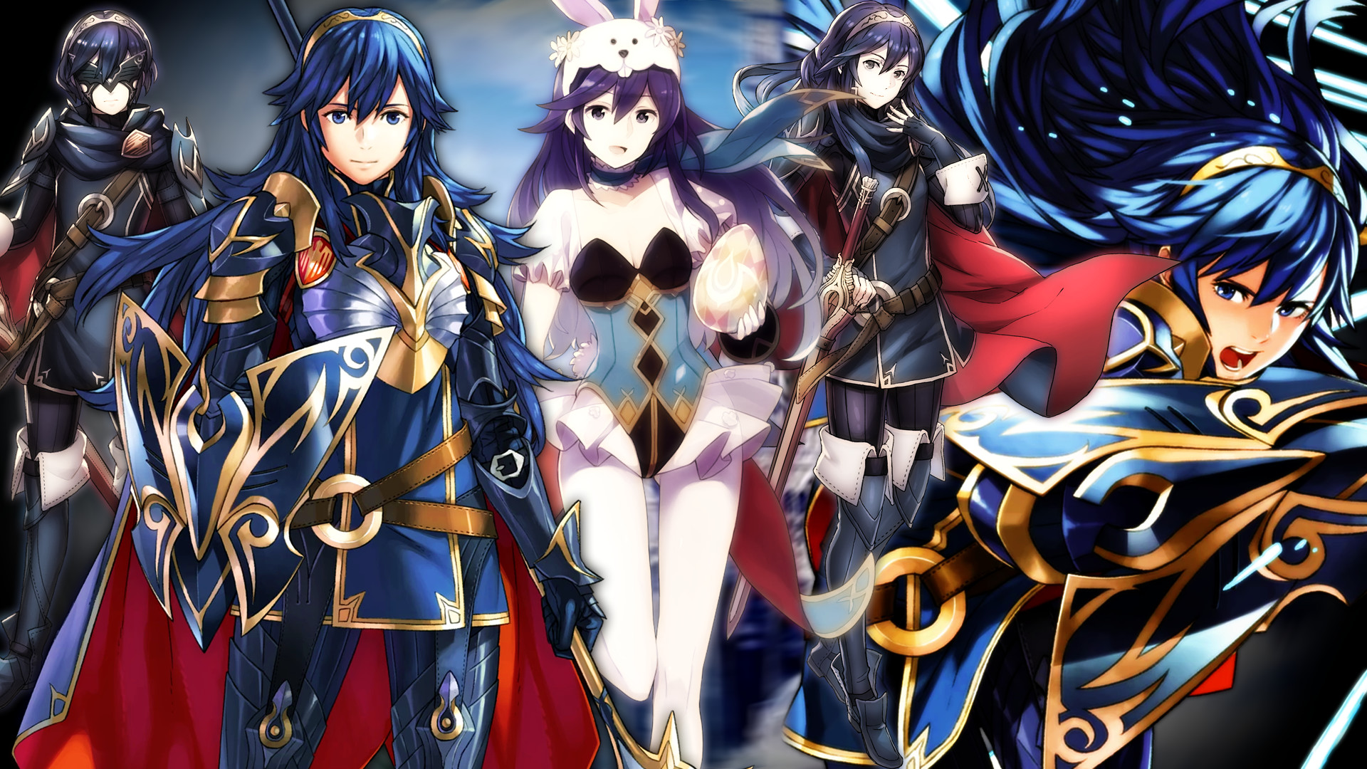 1920x1080 ... Fire Emblem Heroes - Brave Heroes Lucina Wallpaper by AuroraMaster