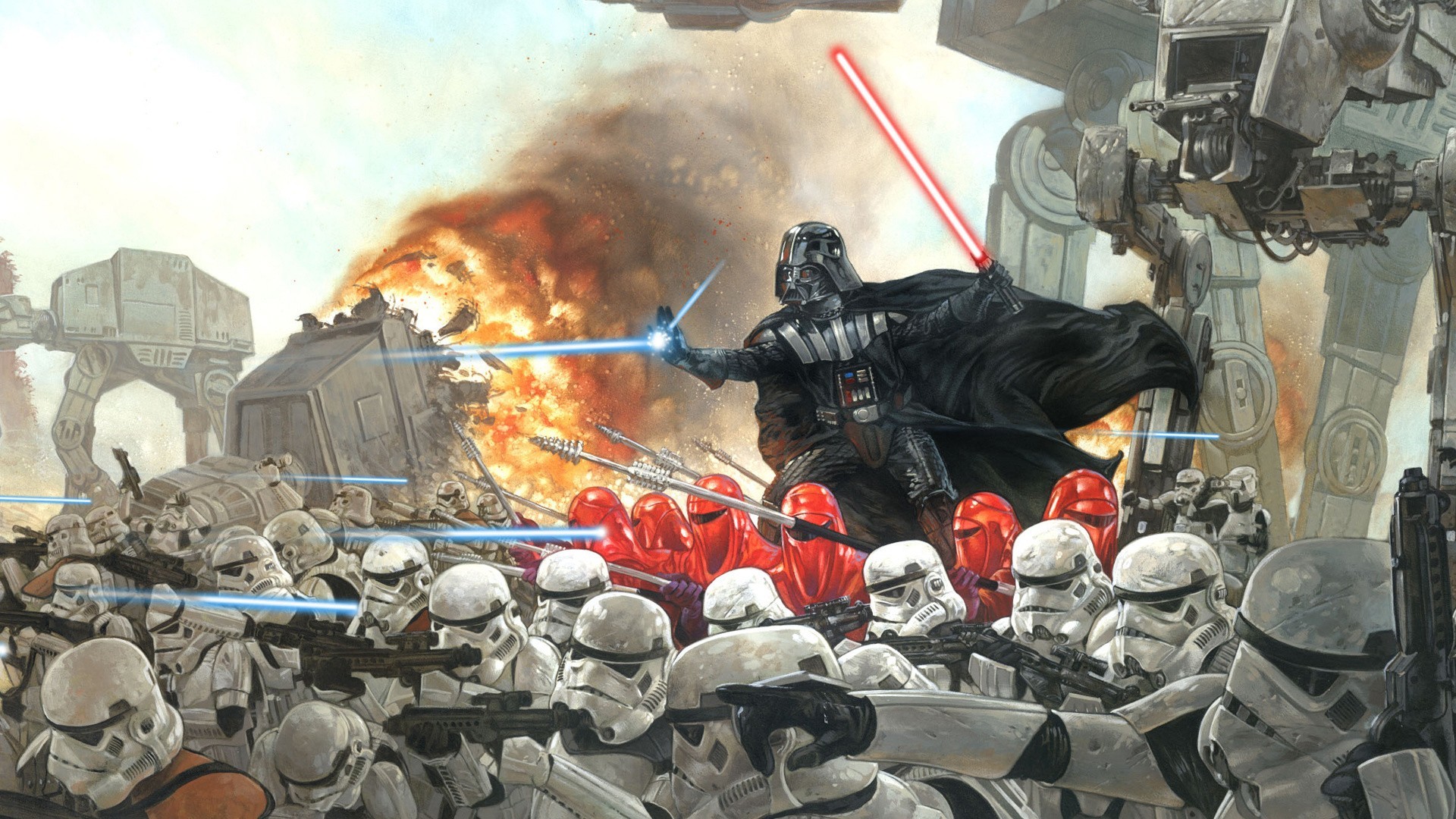 1920x1080 Star Wars stormtroopers Darth Vader dark side wallpaper |  | 54027  | WallpaperUP