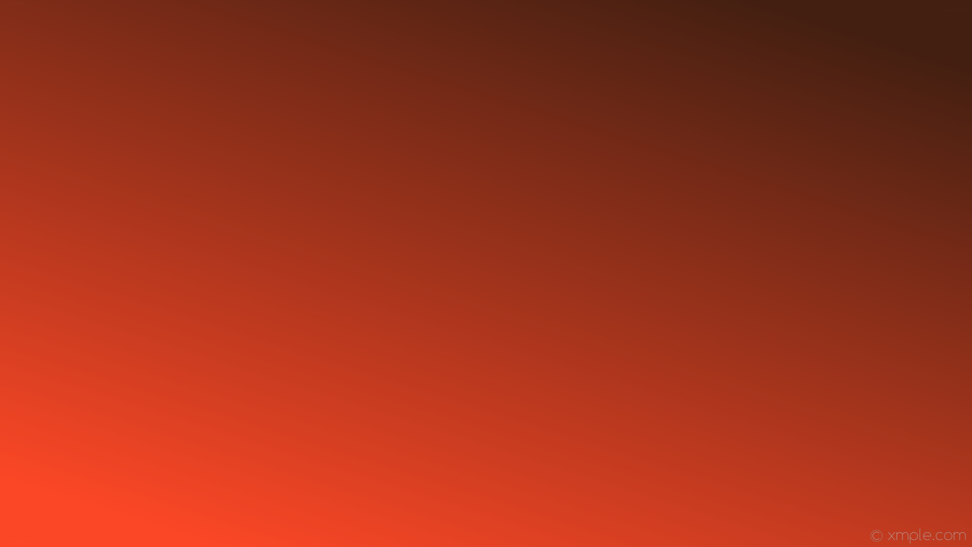 1920x1080 wallpaper linear orange gradient red dark orange #431f11 #fb4726 45Â°