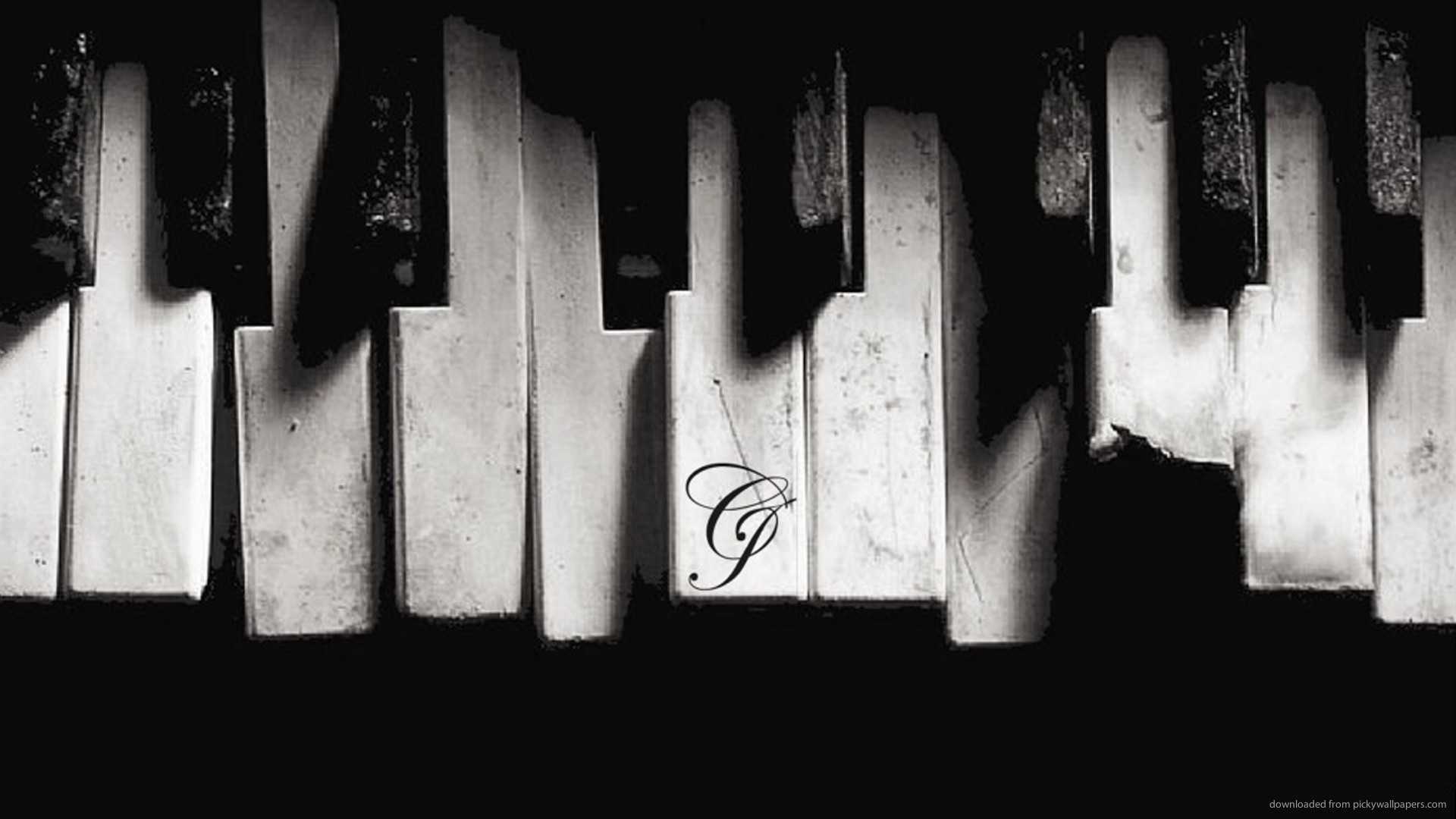 1920x1080 Broken Piano Keys picture