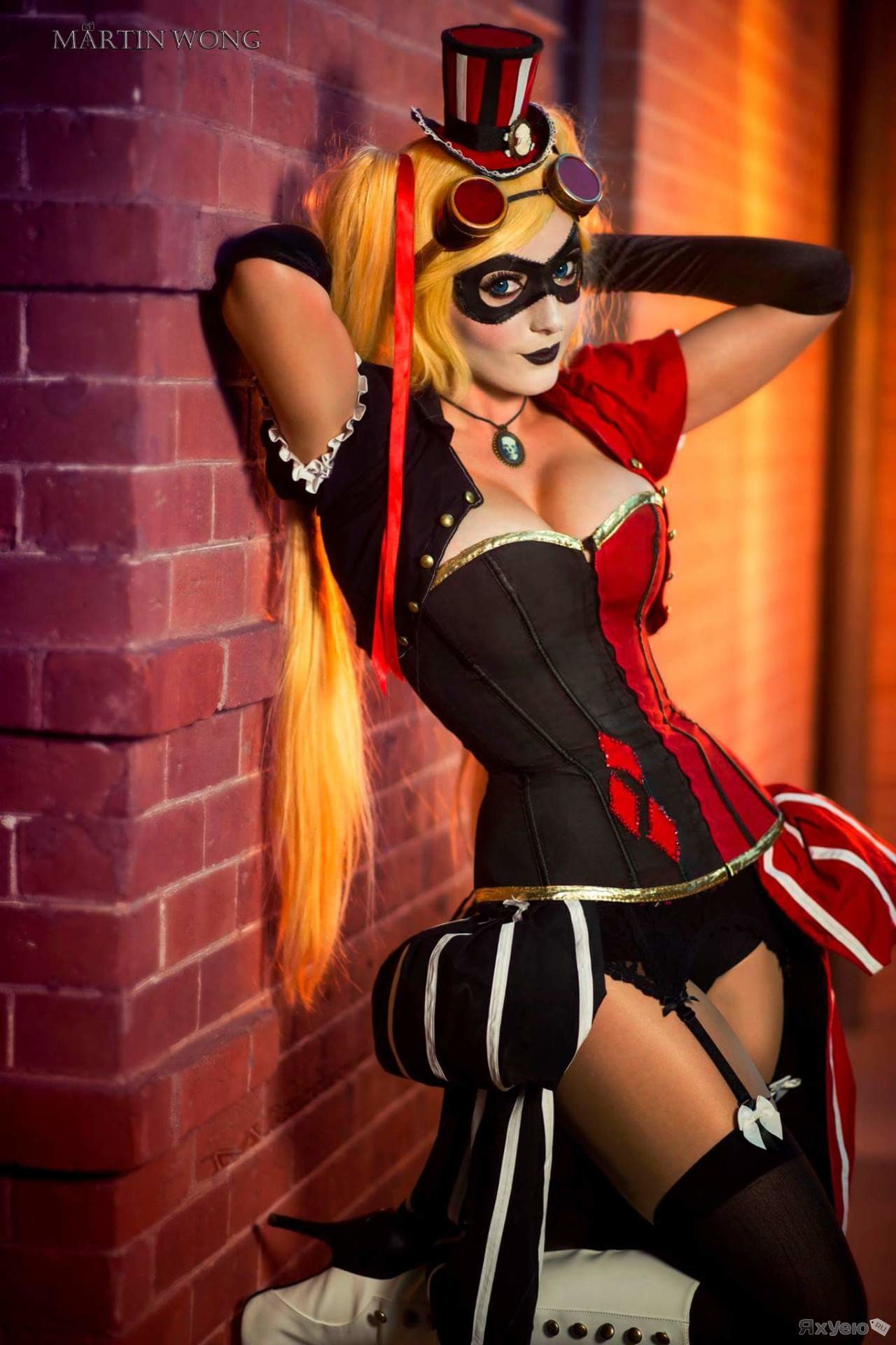 1280x1920 Jessica Nigri, Steampunk Harley Quinn (Xpost /r/Cosplaying) ...