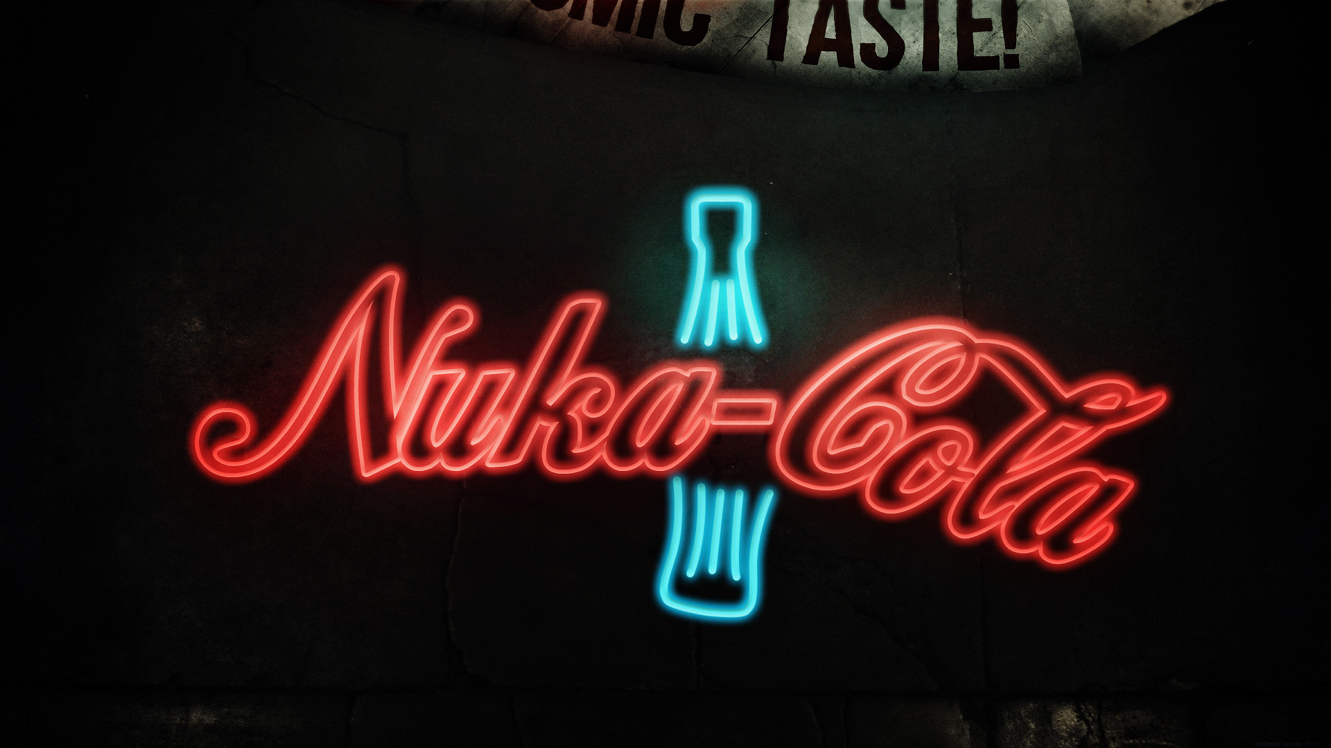 1920x1080 Nuka-Cola Soda Sign Neon Bottle Fallout HD wallpaper thumb