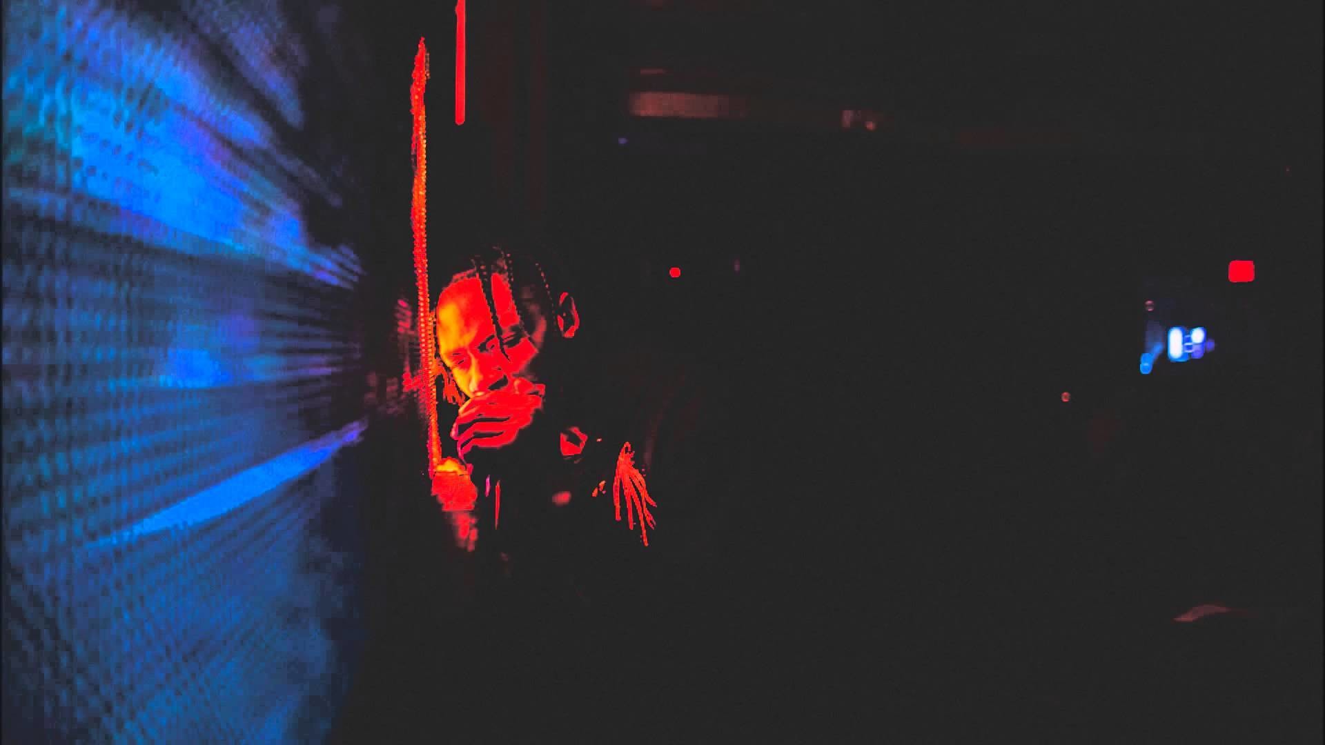 1920x1080 For Travi$ Scott, life is just one big circus. Under a full moon, La Flame  parades through abandoned circus grounds in his dark trippy visual.
