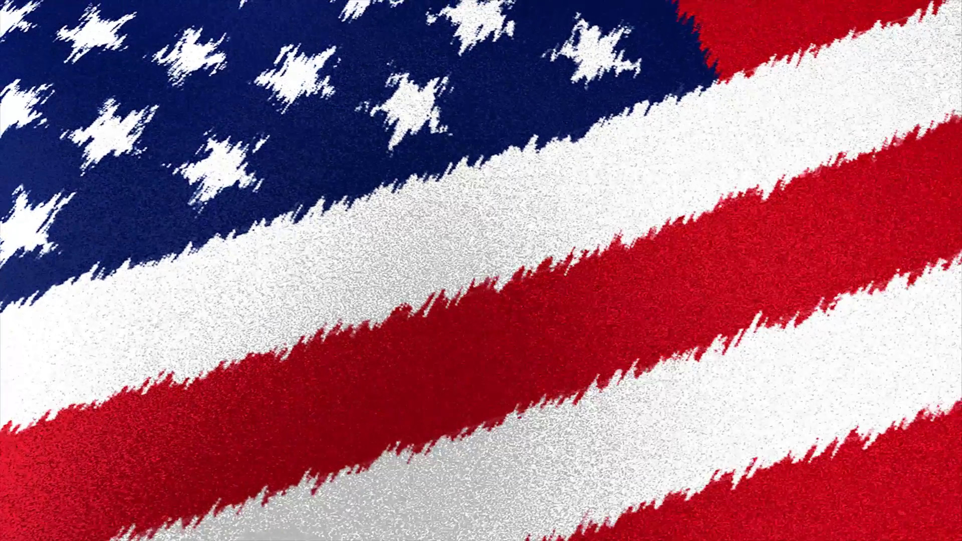 1920x1080 USA flag brush strokes, art, background. Motion Background - VideoBlocks