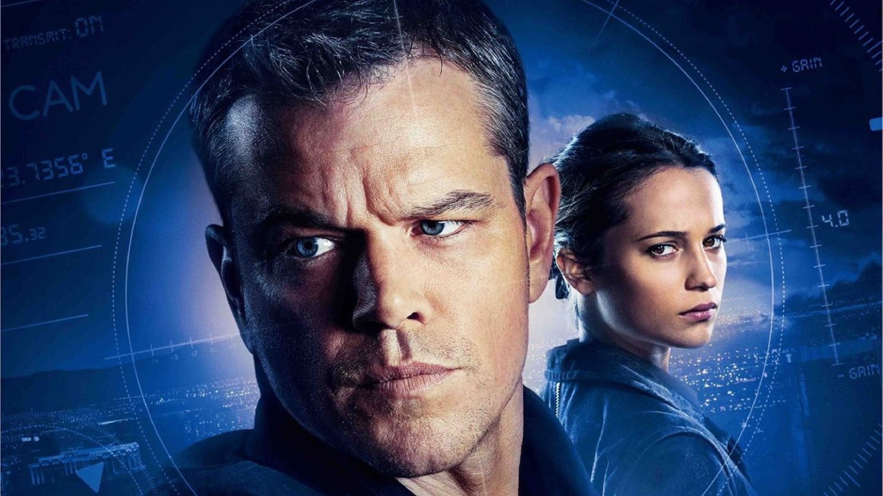 2880x1619 Matt Damon And Alicia Vikander In Jason Bourne 2016