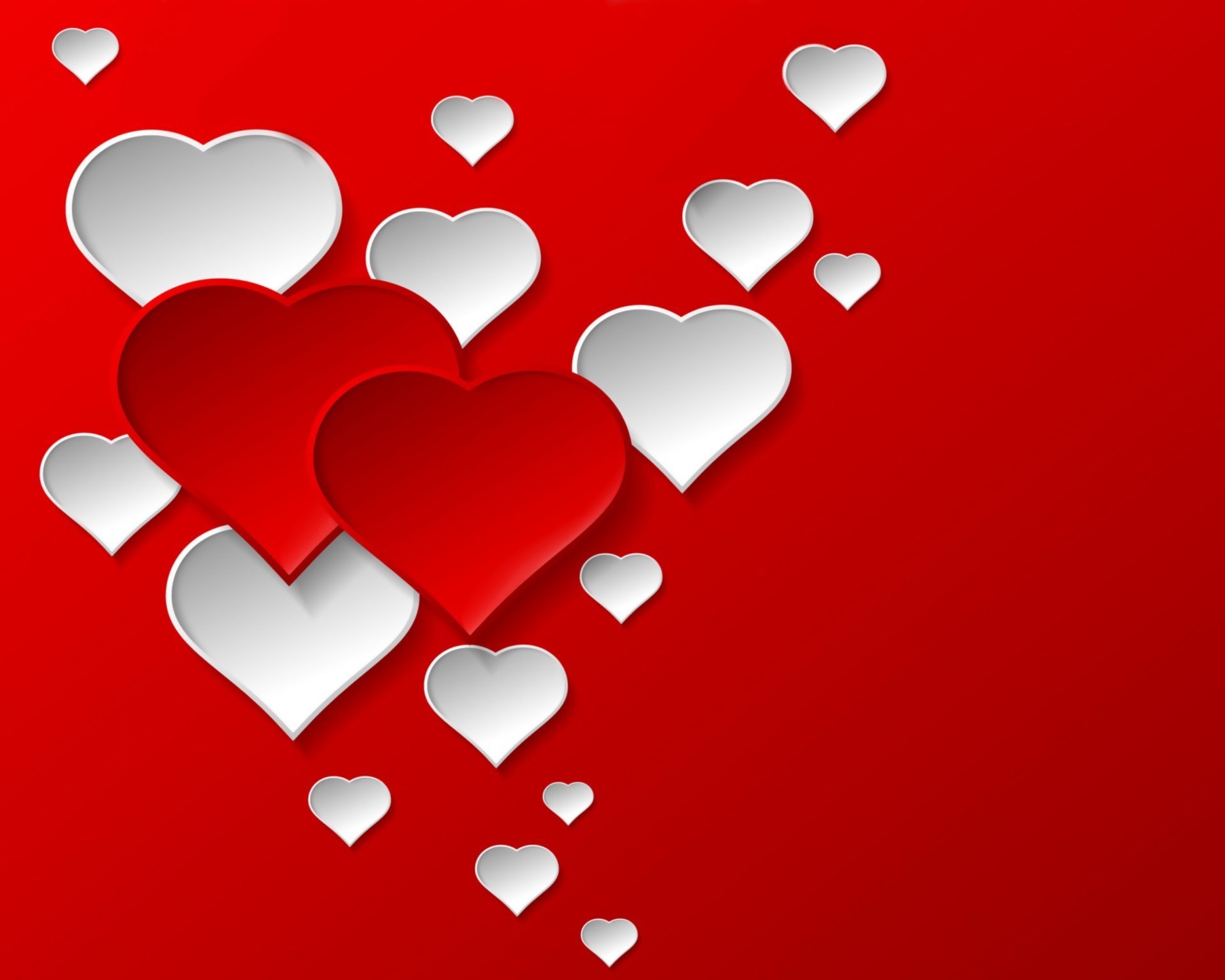 1920x1536 hearts design romantic valentines heart red love background