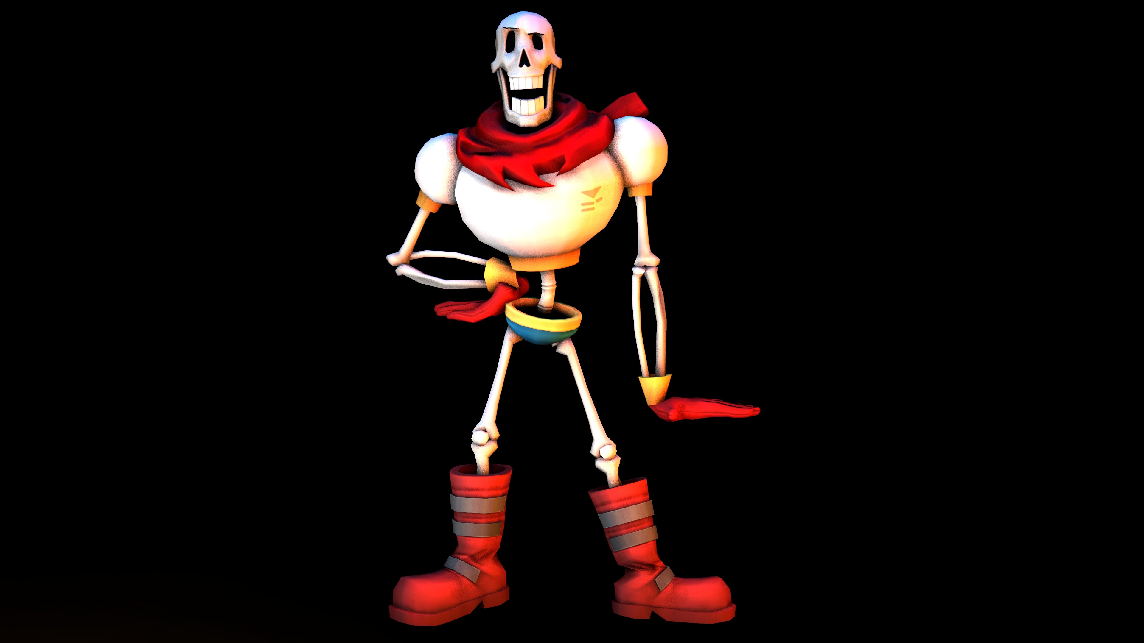 3840x2160 ... THE GREAT PAPYRUS [Undertale SFM] by Z0mbie1337