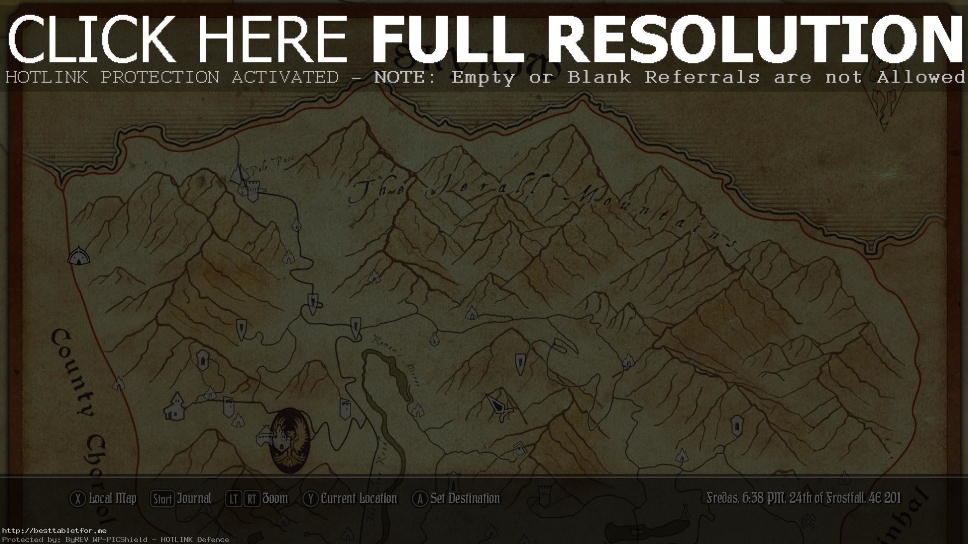 1920x1080 Paper World Map Addons At Skyrim Nexus Mods And Community In