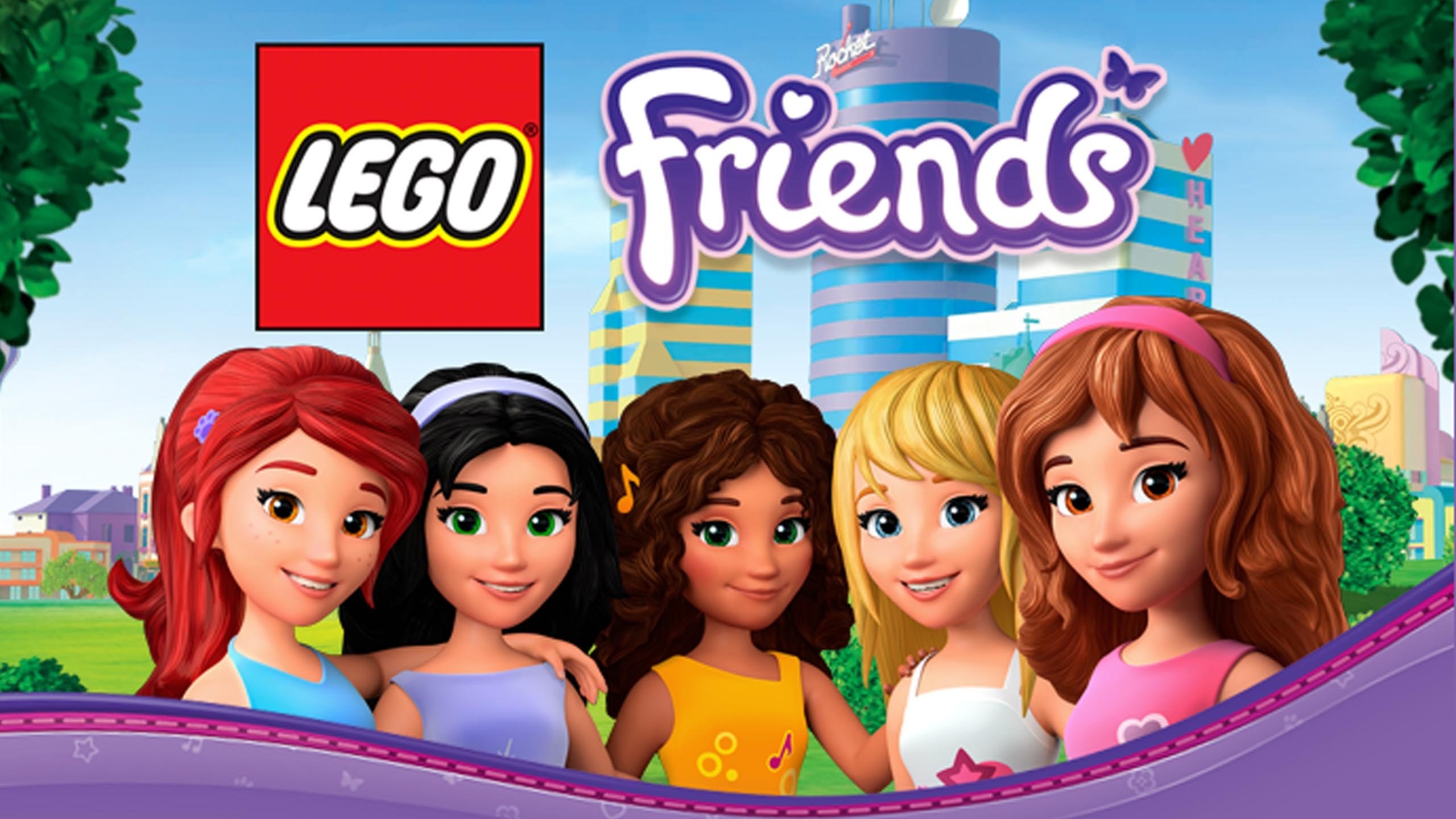 2560x1440 LEGO Friends TOP 1000000 NEWW HOT 2014 