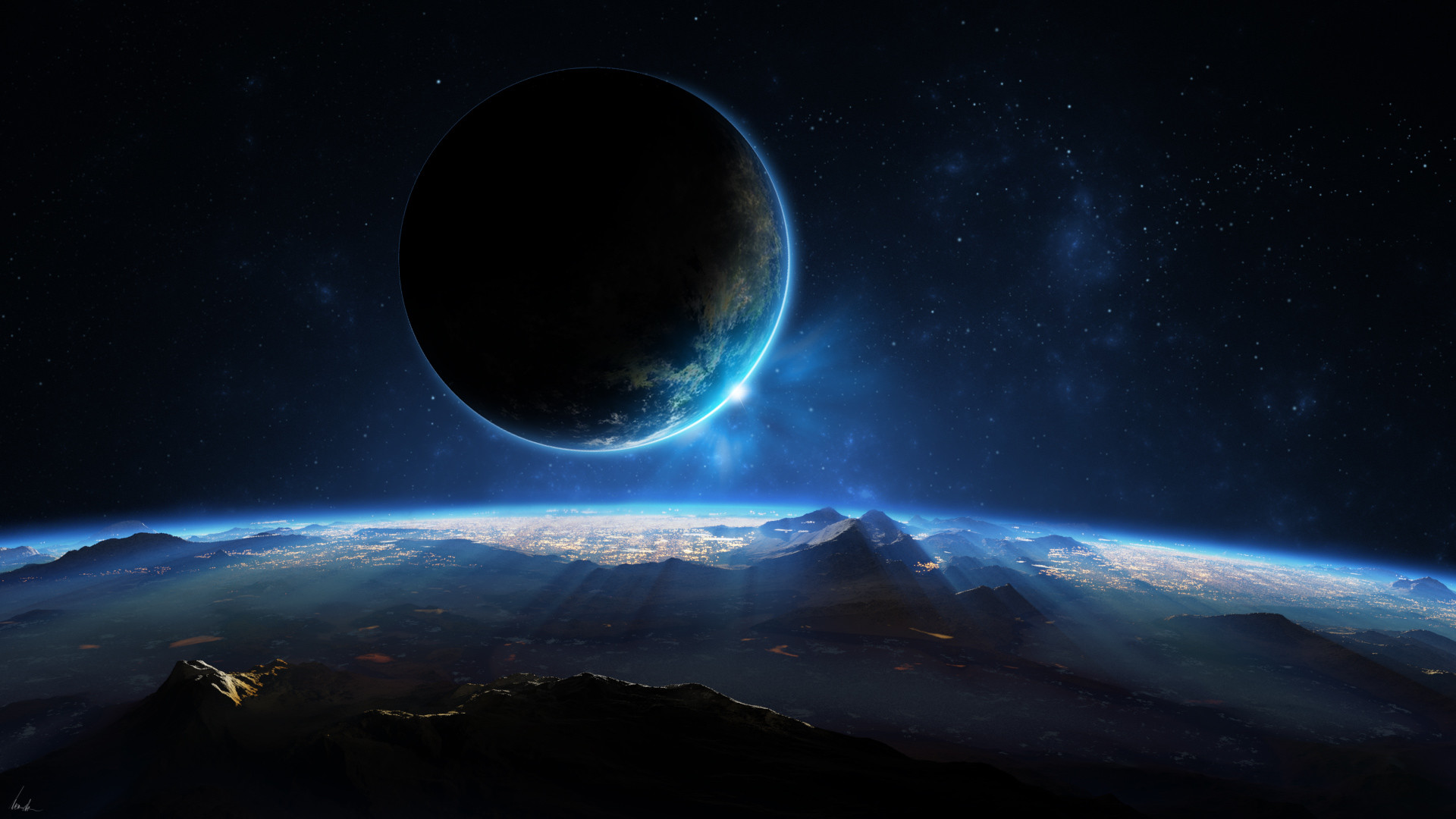 1920x1080 Distant Planet 3D Wallpapers | HD Wallpapers