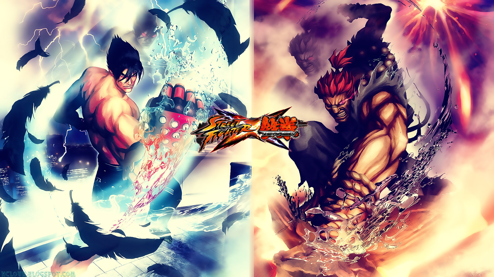 1920x1080 Games Movies Music Anime: My Street Fighter X Tekken Jin .
