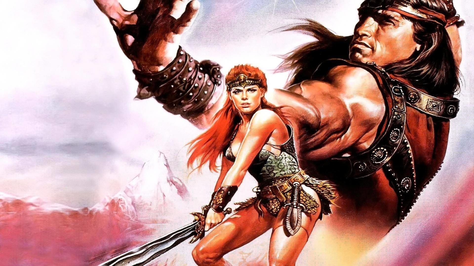 1920x1080 Red Sonja (Wallpaper), Wallpaper for "Red Sonja". "Red Sonja" is a 1985  Dutch-American sword and sorcery action film directed by Richard Fleischer.