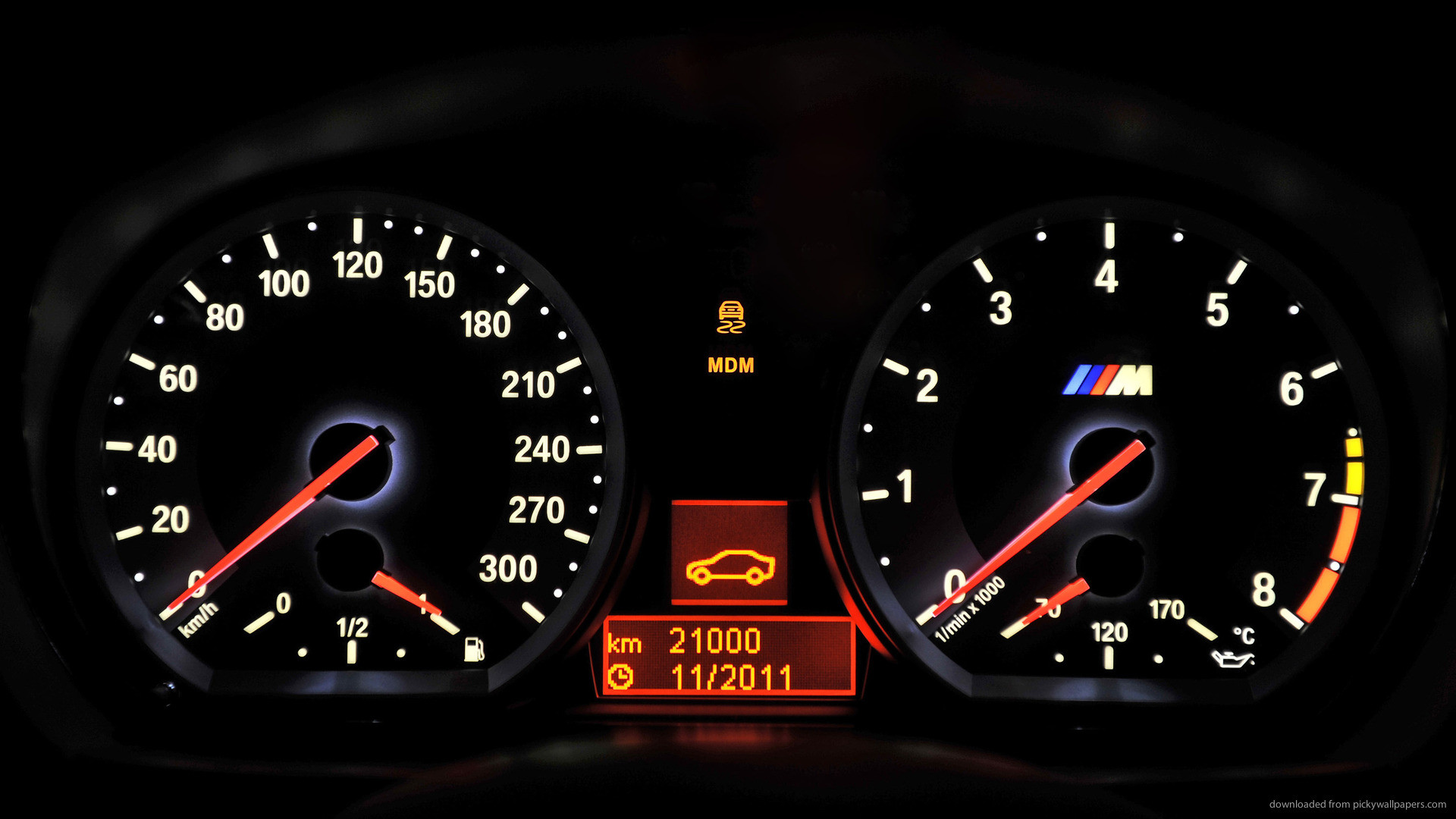 1920x1080 BMW M1 Speedometer for 