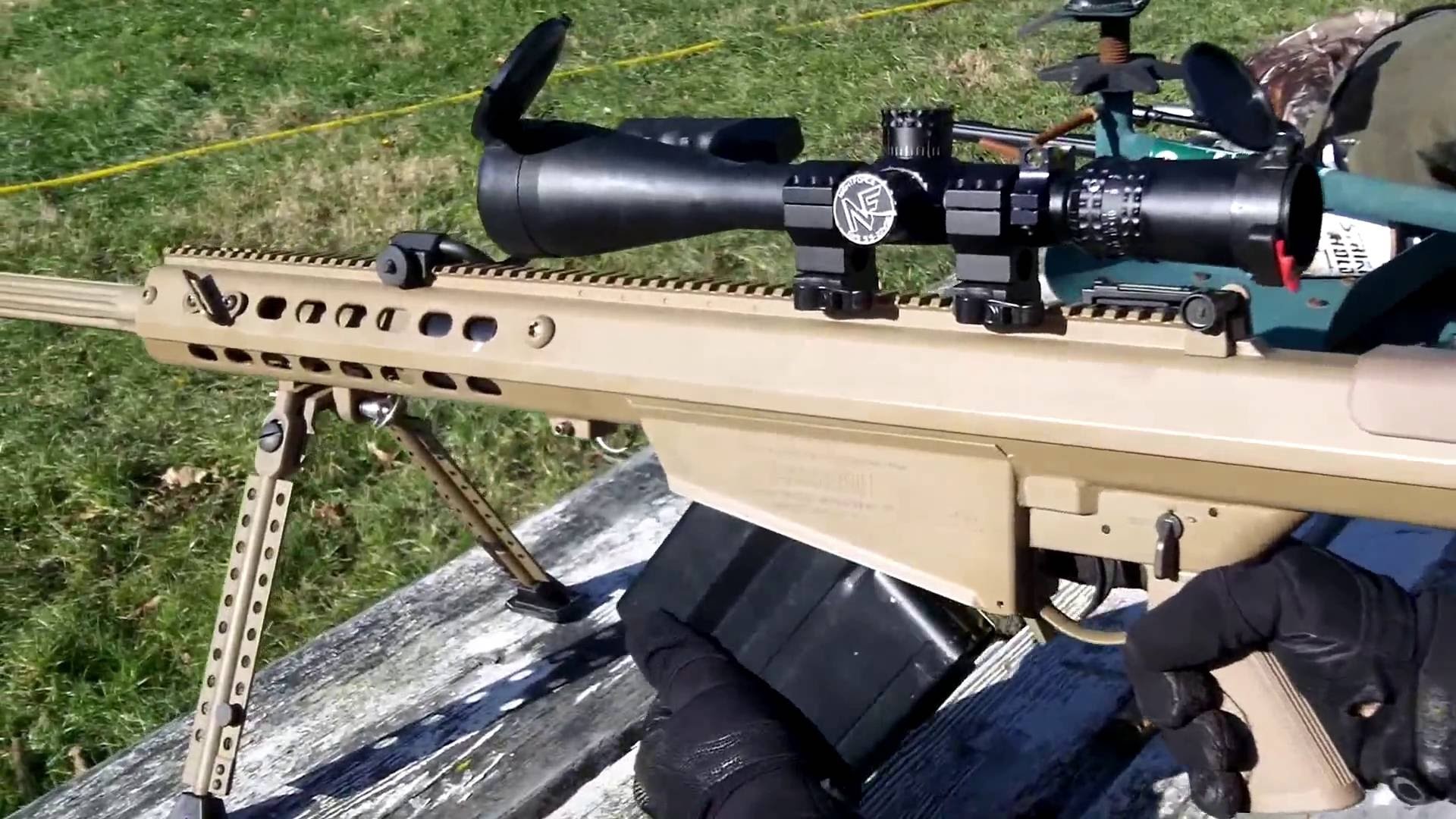 1920x1080 Barret M107 50 Cal BMG QDL Suppressed with Subsonic Ammo QUIET - ...