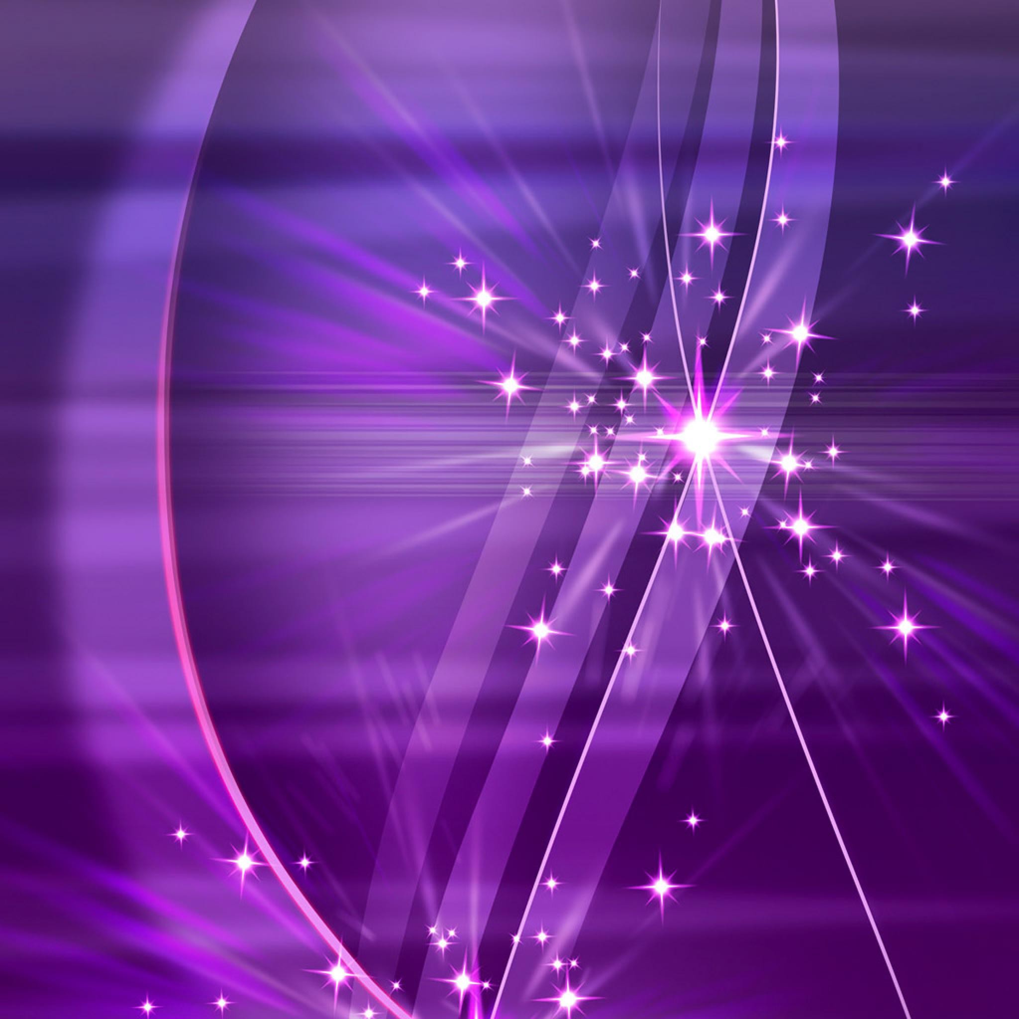 2048x2048 Abstract HD Simply Violet Sparks 3D Wallpapers Wallpaper for iPad
