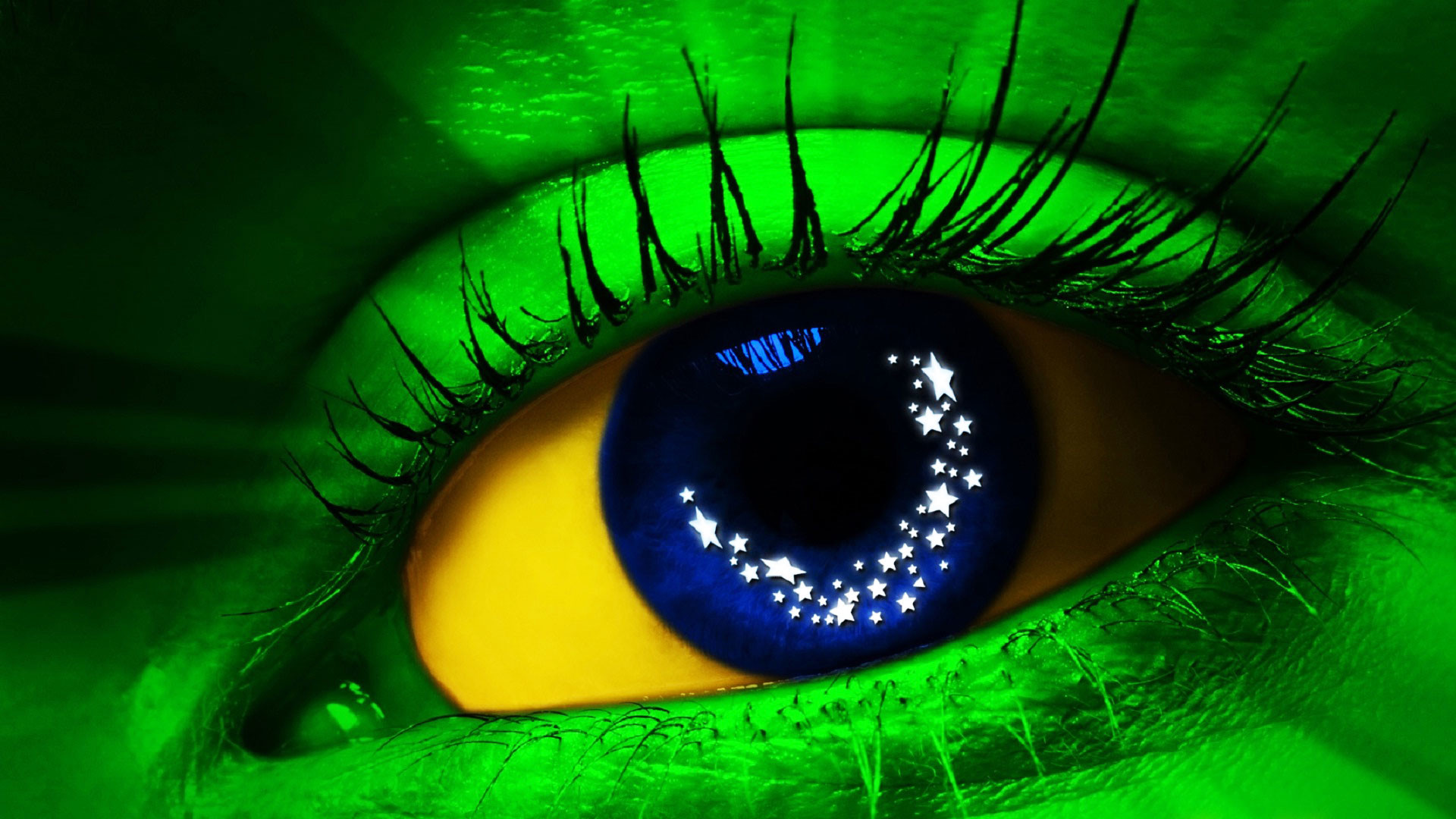 1920x1080 hd pics photos green eyes brazil flag desktop background wallpaper