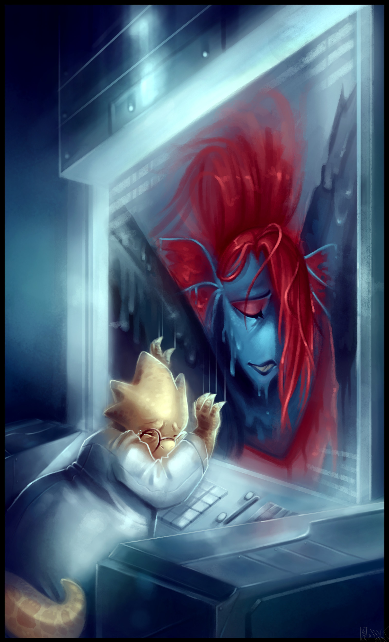 1600x2639 Undertale Undyne Wallpaper, (DSC100702361.png By Gabriella Young)