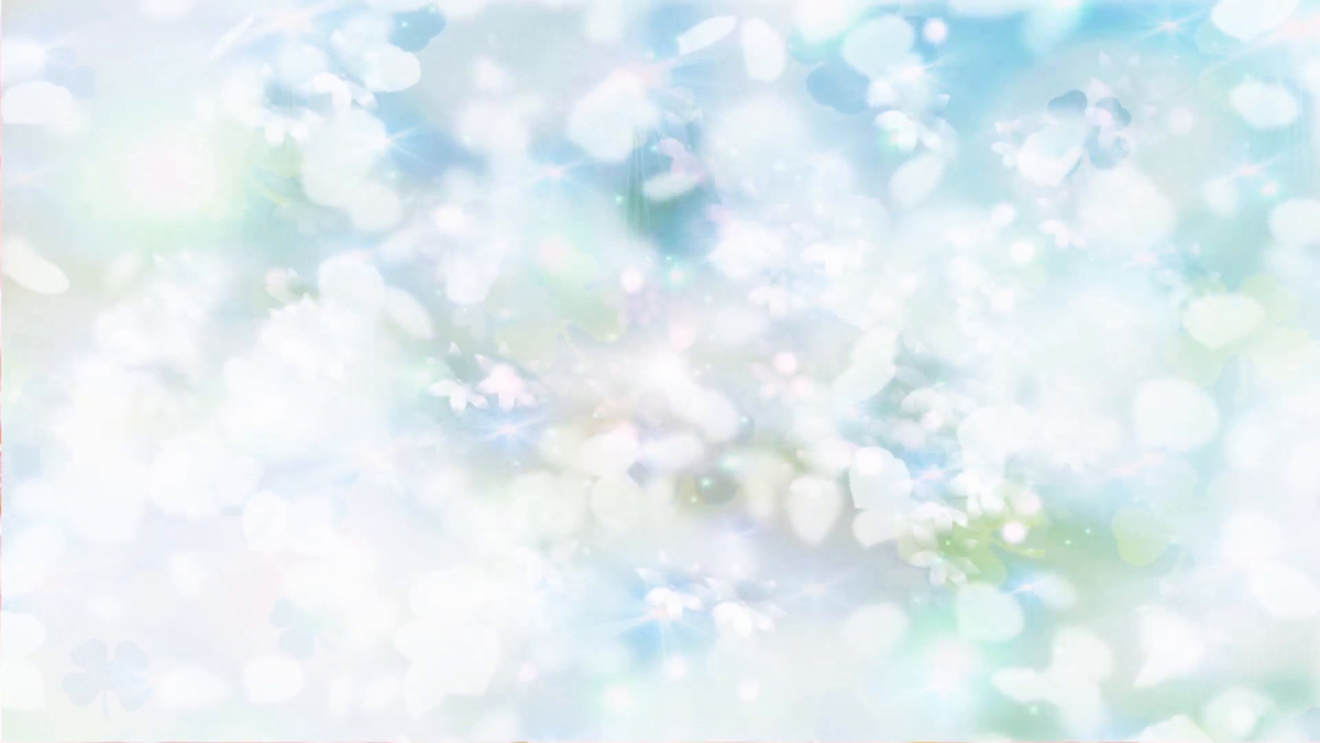 1920x1080 Blue Flowers - Abstract Wedding Background 02