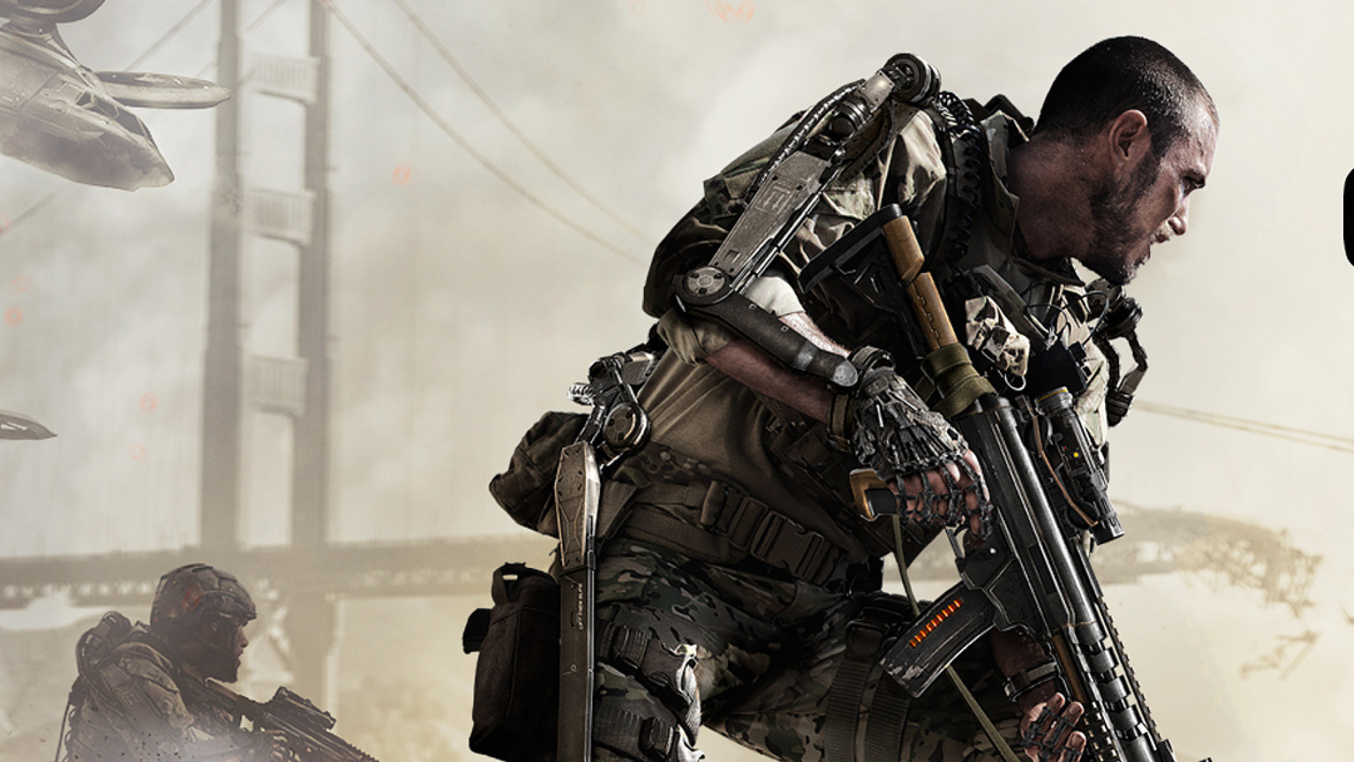 1920x1080 Call of Duty Advanced Warfare, Military, Xbox 360, Call of Duty Modern  Warfare 2, Troop Full HD, HDTV, 1080p 16:9 Wallpaper in 